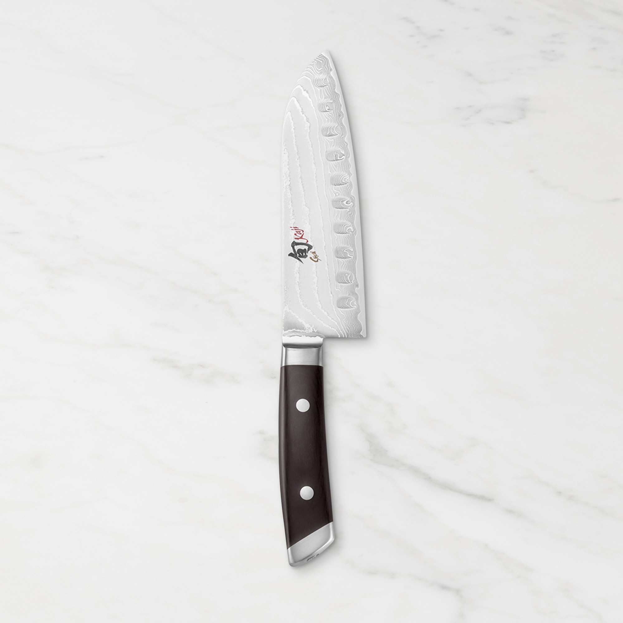 Shun Kaji Hollow-Ground Santoku Knife