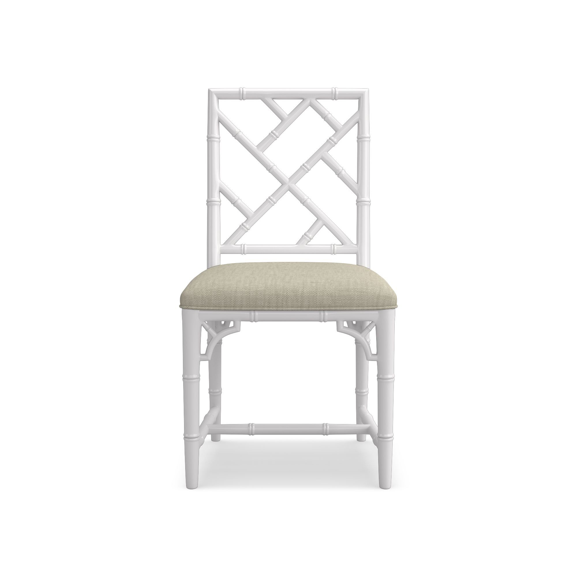 Chippendale Upholstered Bistro Side Chair