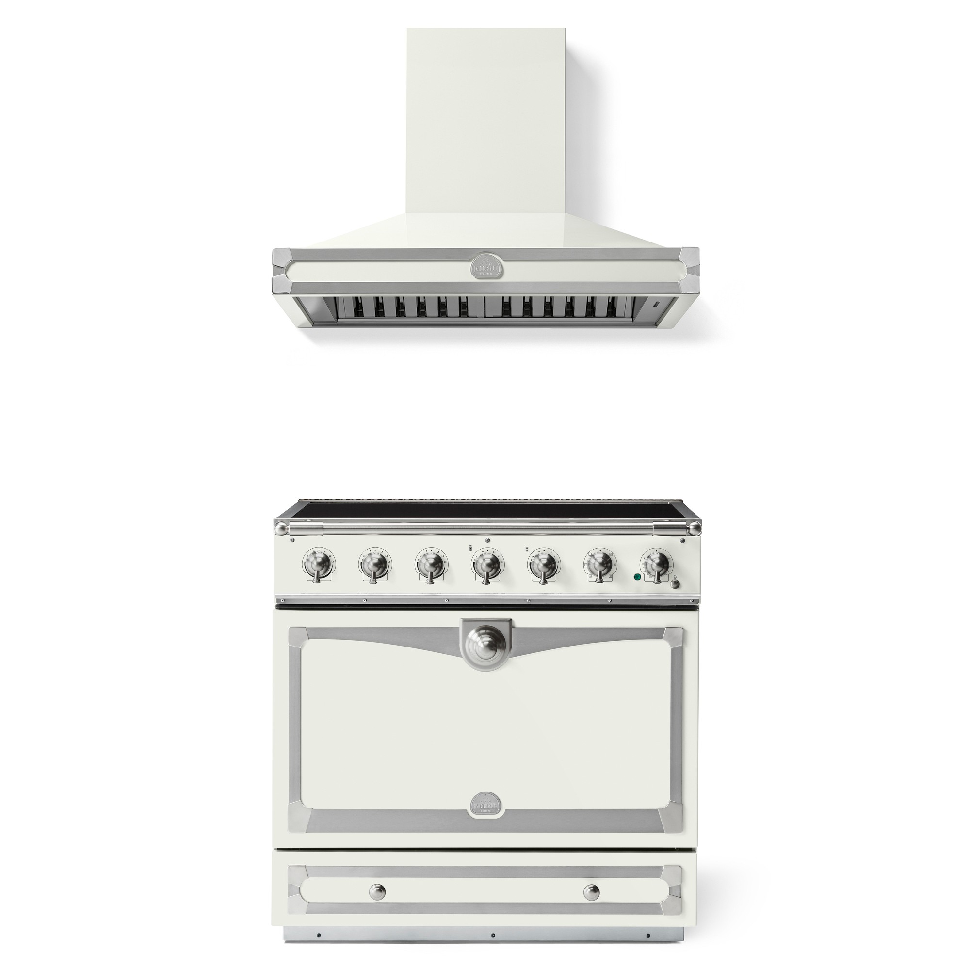 La Cornue CornuFé 90 Albertine Induction Range & Hood