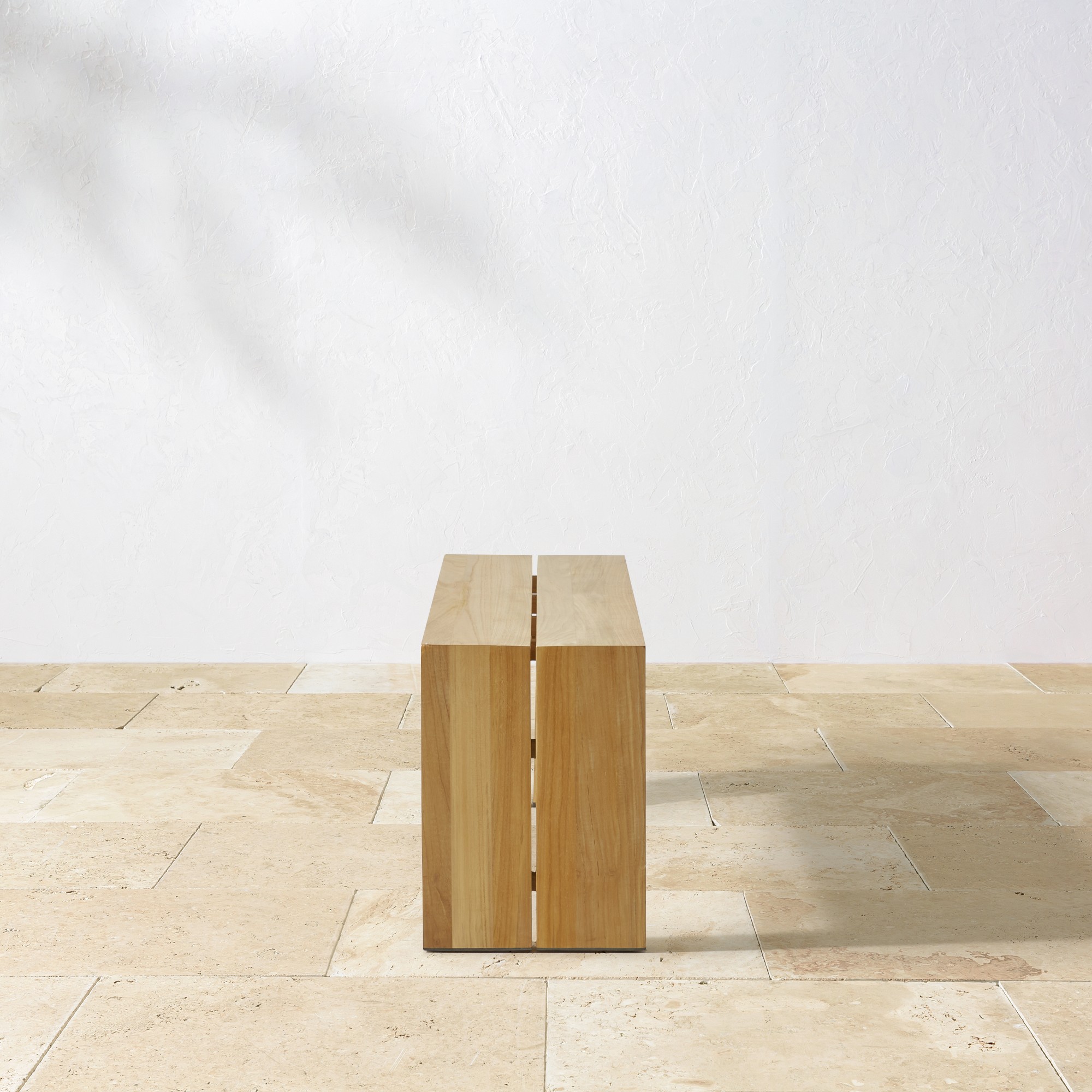 Larnaca Outdoor Teak Dining Bench (46