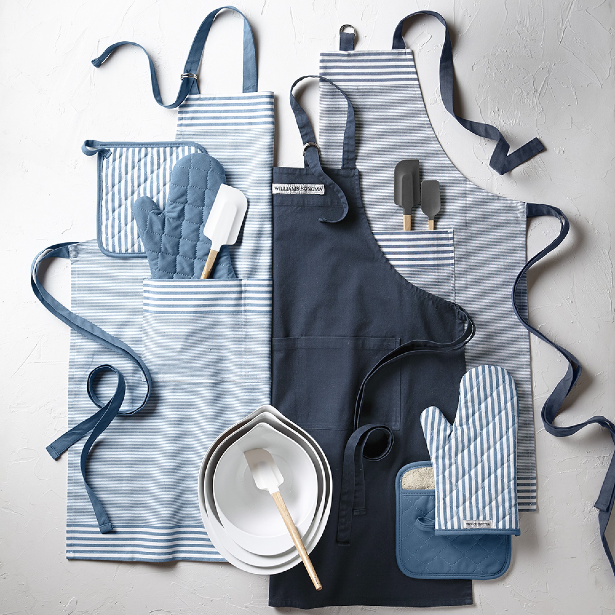 Williams Sonoma Bay Stripe Apron