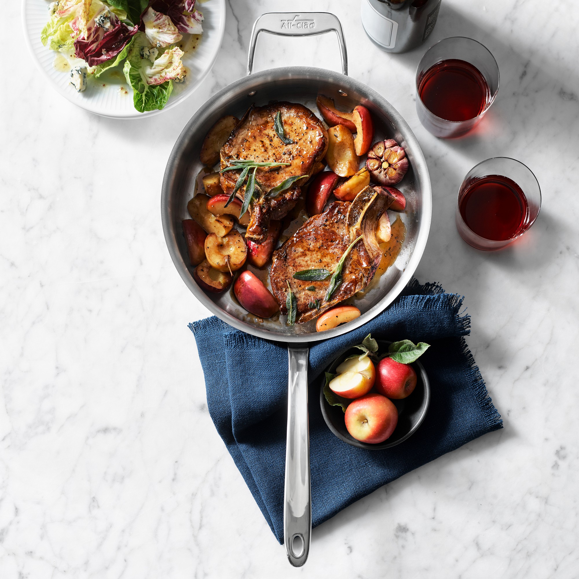 All-Clad G5™ Graphite Core Stainless-Steel Saute Pan