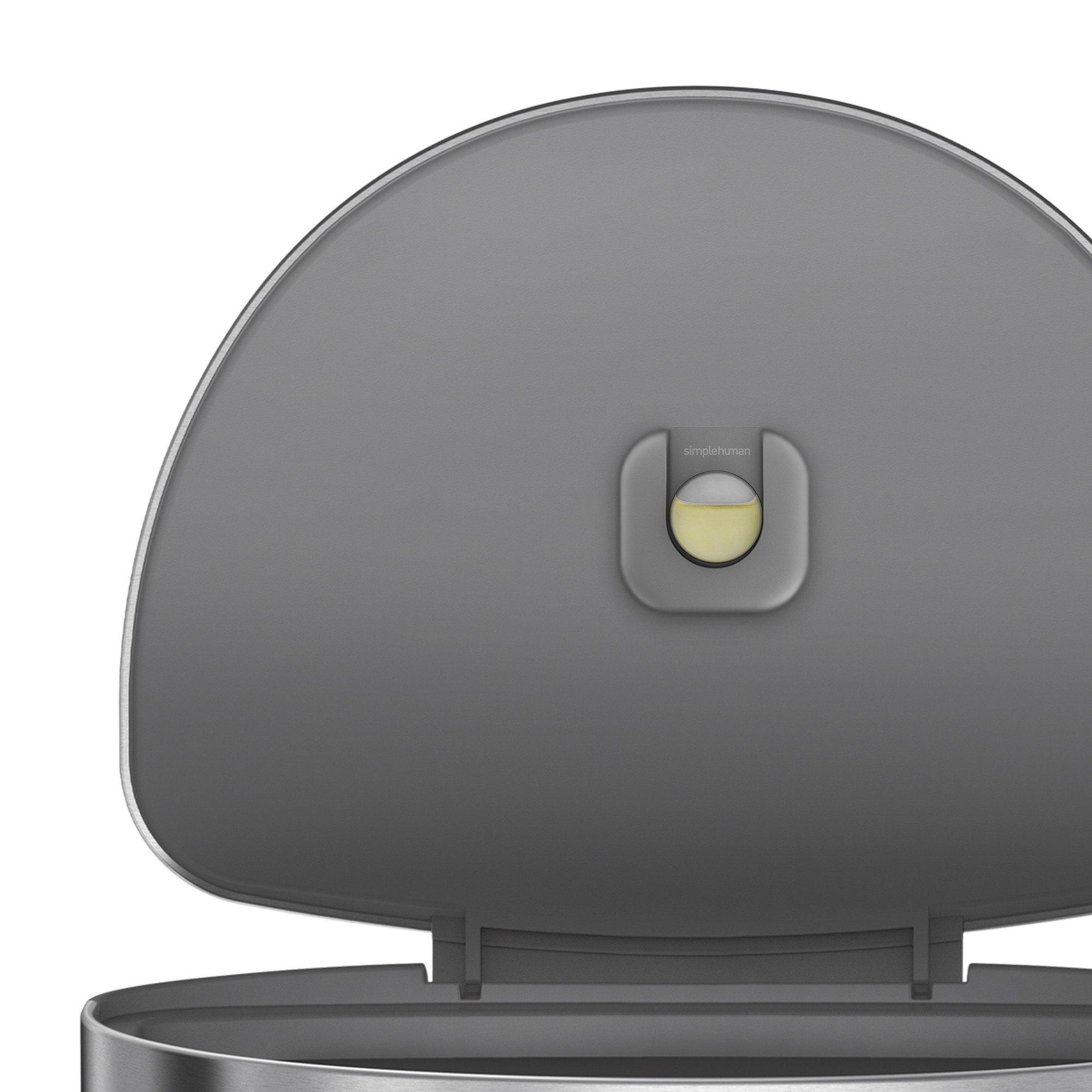 simplehuman™ 45 Liter Semi-Round Kitchen Step Trash Can