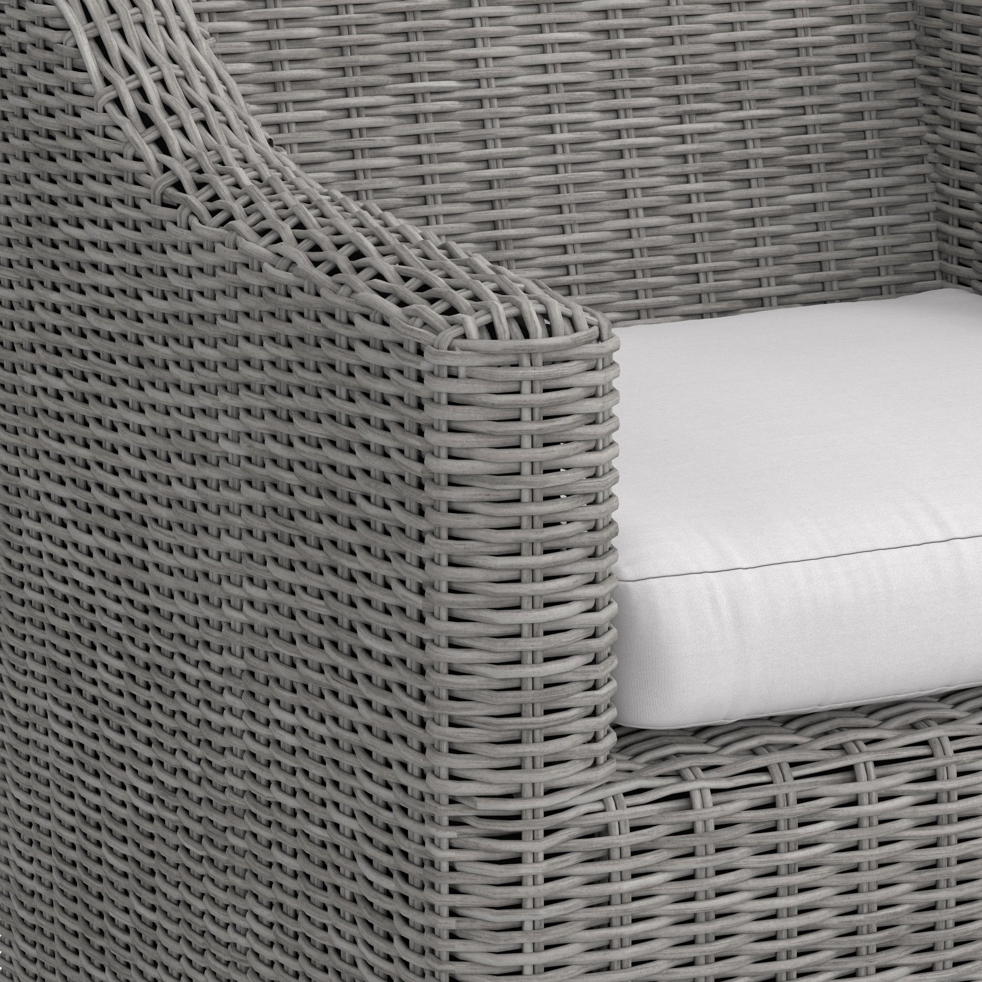 San Clemente Outdoor Grey Dining Armchair