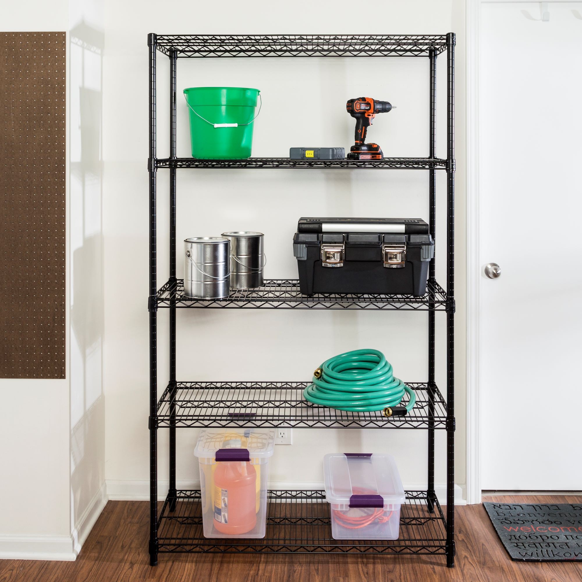 Heavy-Duty Adjustable Storage Shelving