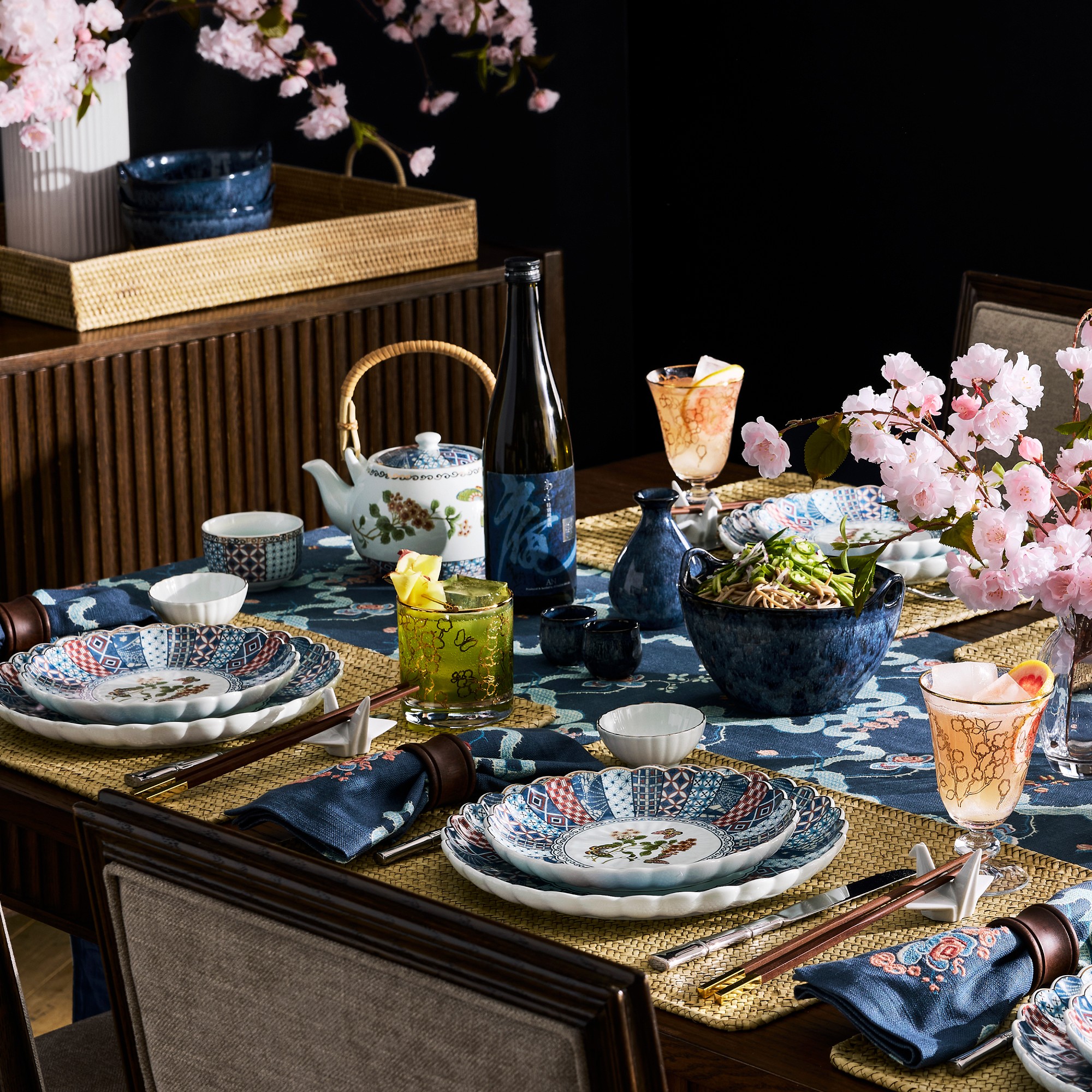 Origami Crane Chopsticks Rest, Set of 4