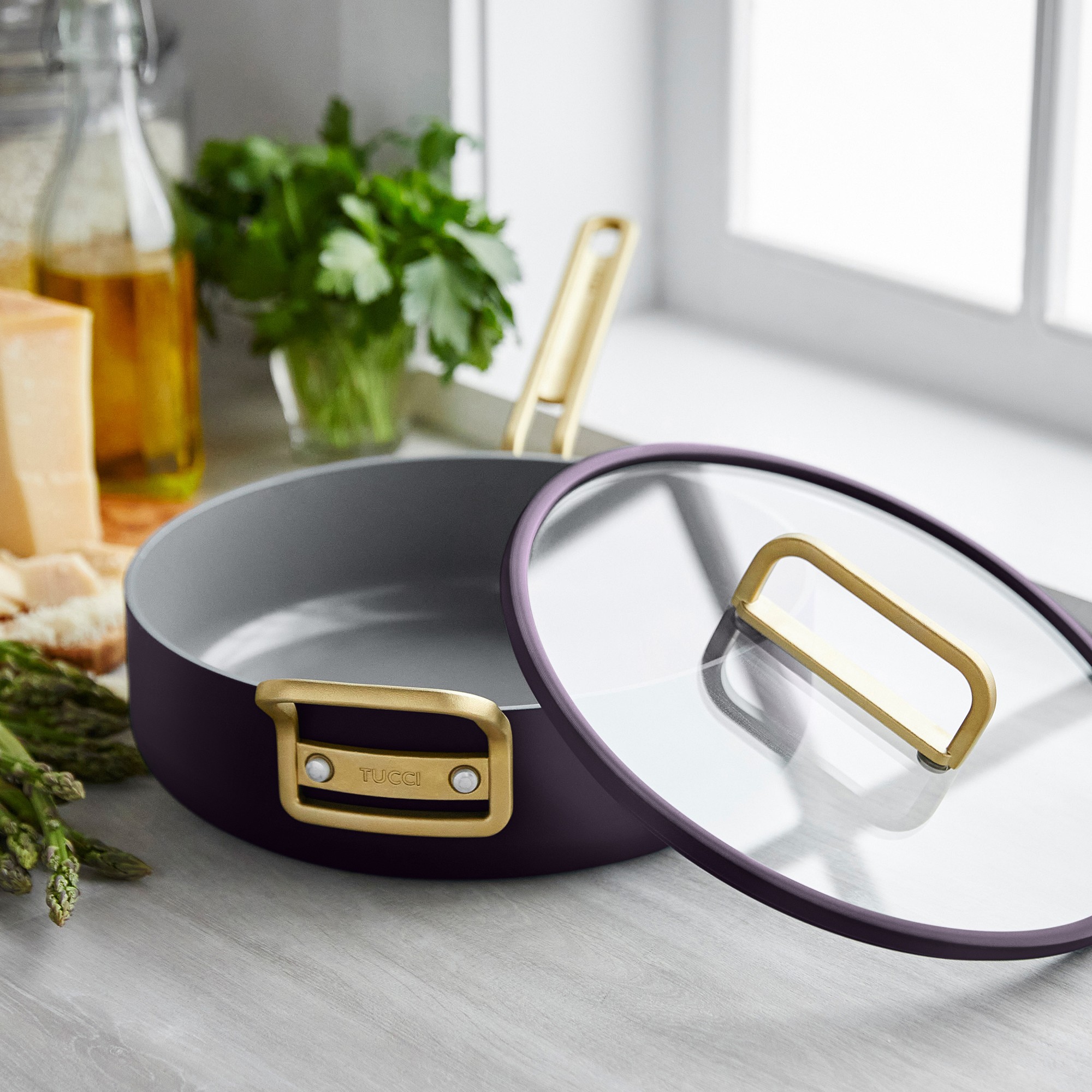 GreenPan™ Stanley Tucci™ Ceramic Nonstick 11-Piece Cookware Set