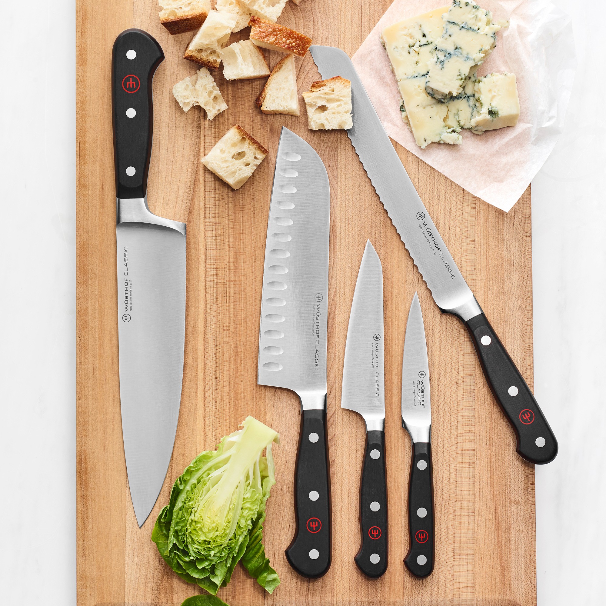 Wüsthof Classic Asian Utility Knife, 4 1/2