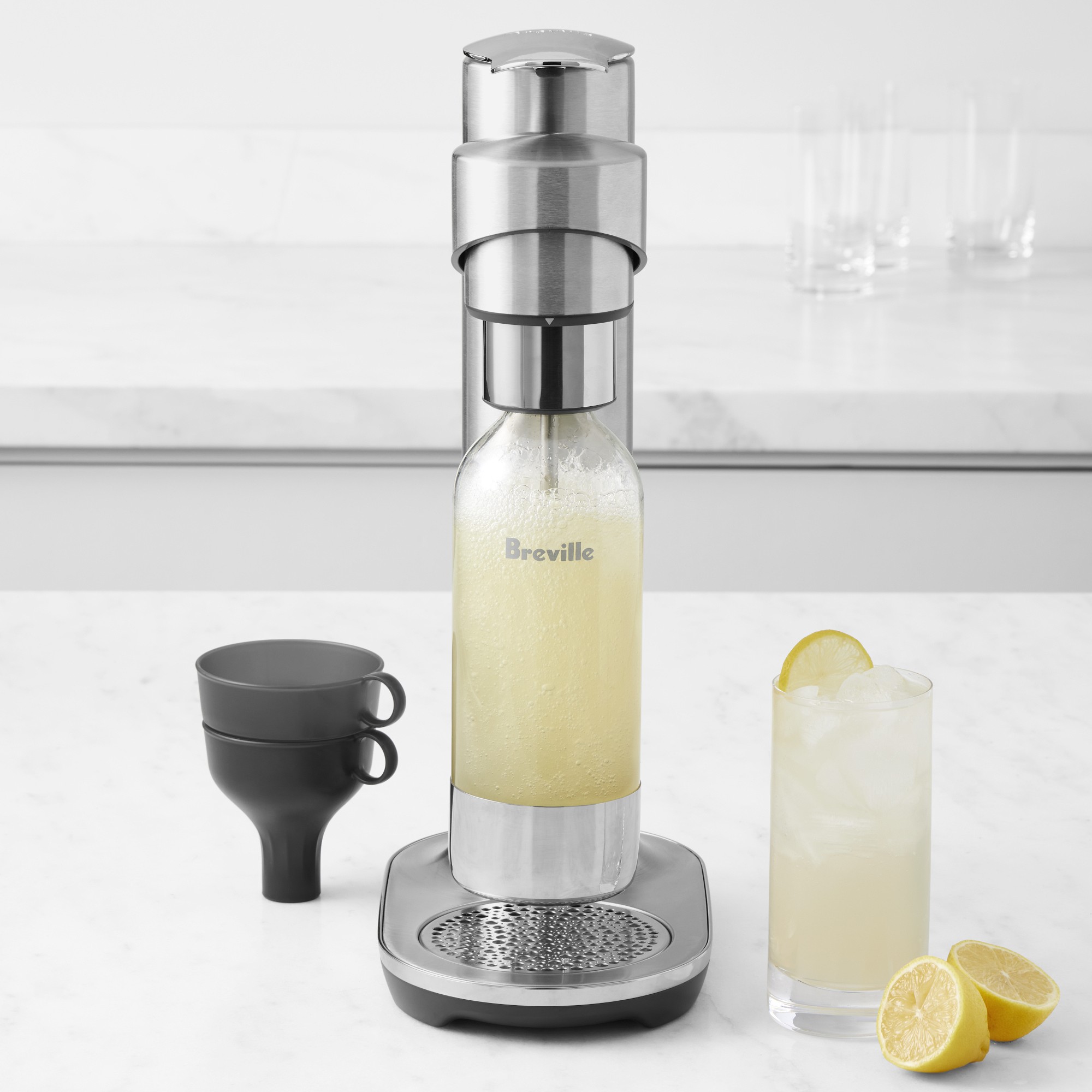 Breville InFizz™ Fusion Sparkling Beverage Carbonator