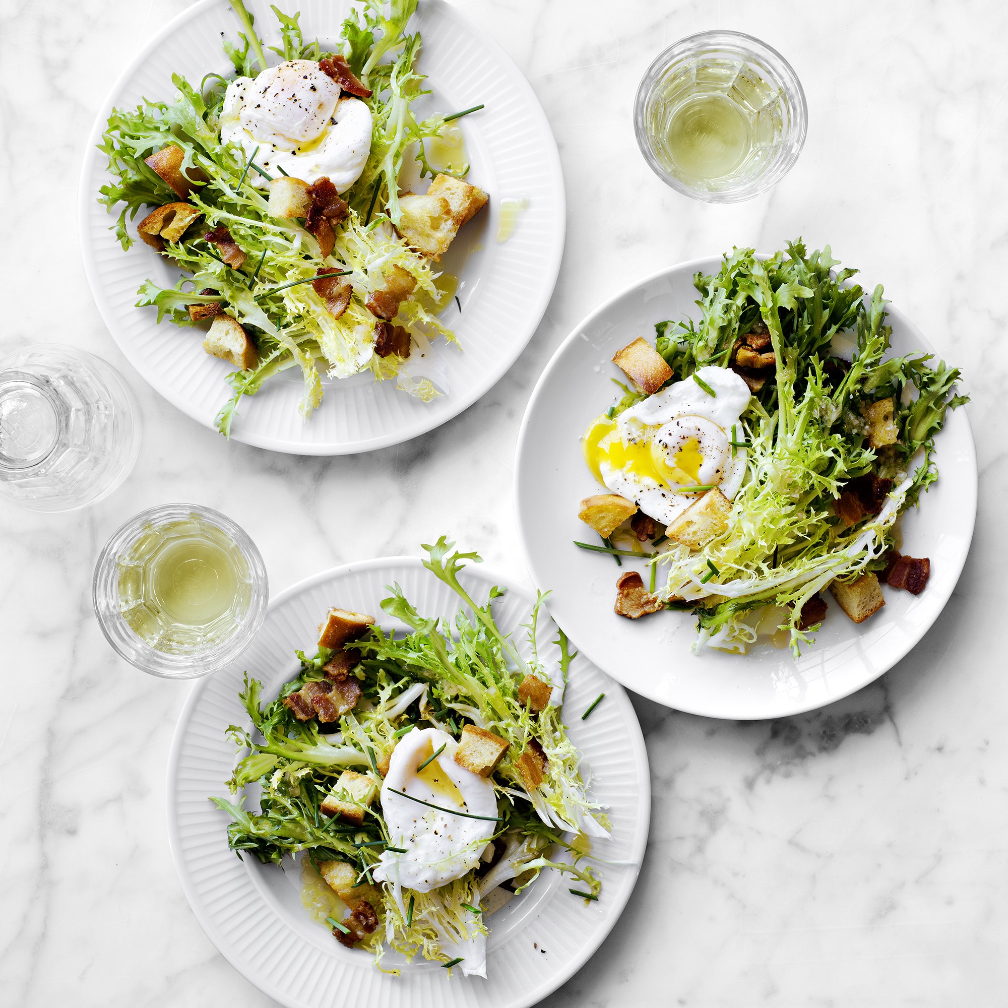 Pillivuyt Plisse Porcelain Dinner Plates