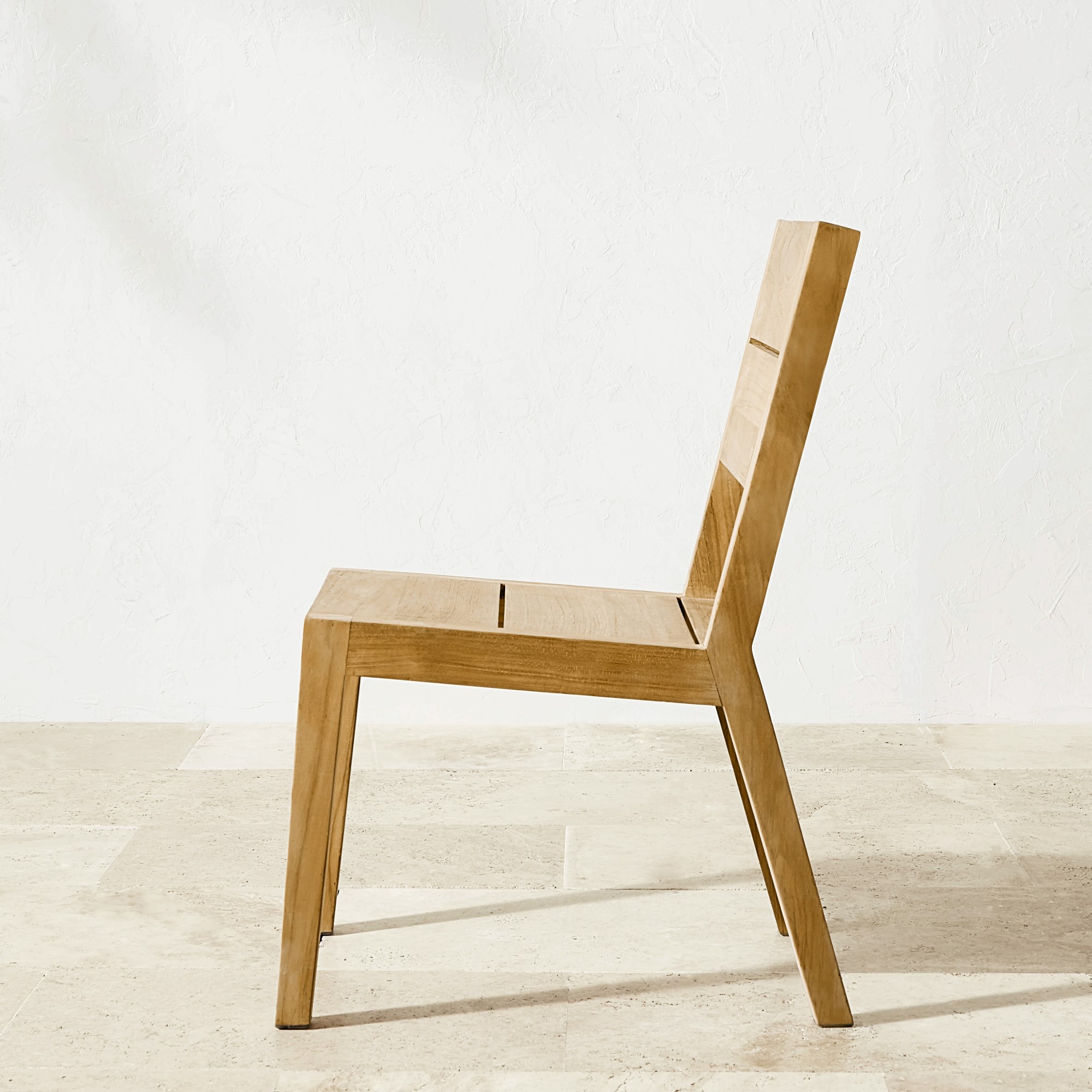 Larnaca Outdoor Teak Dining Side Chair