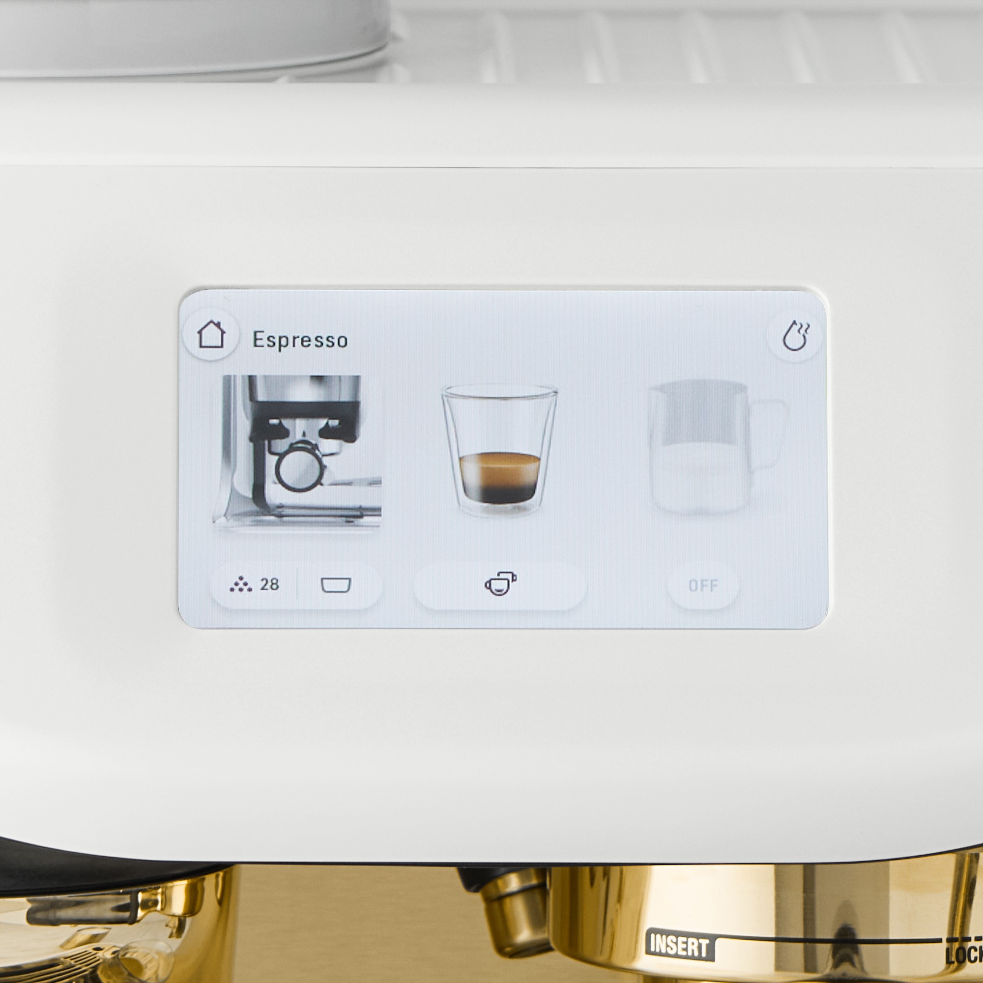 Breville Barista Touch™ Impress Espresso Machine Brass Collection