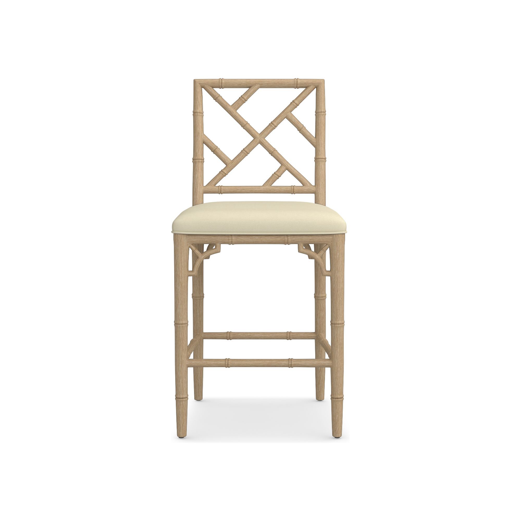 Chippendale Upholstered Bistro Counter Stool