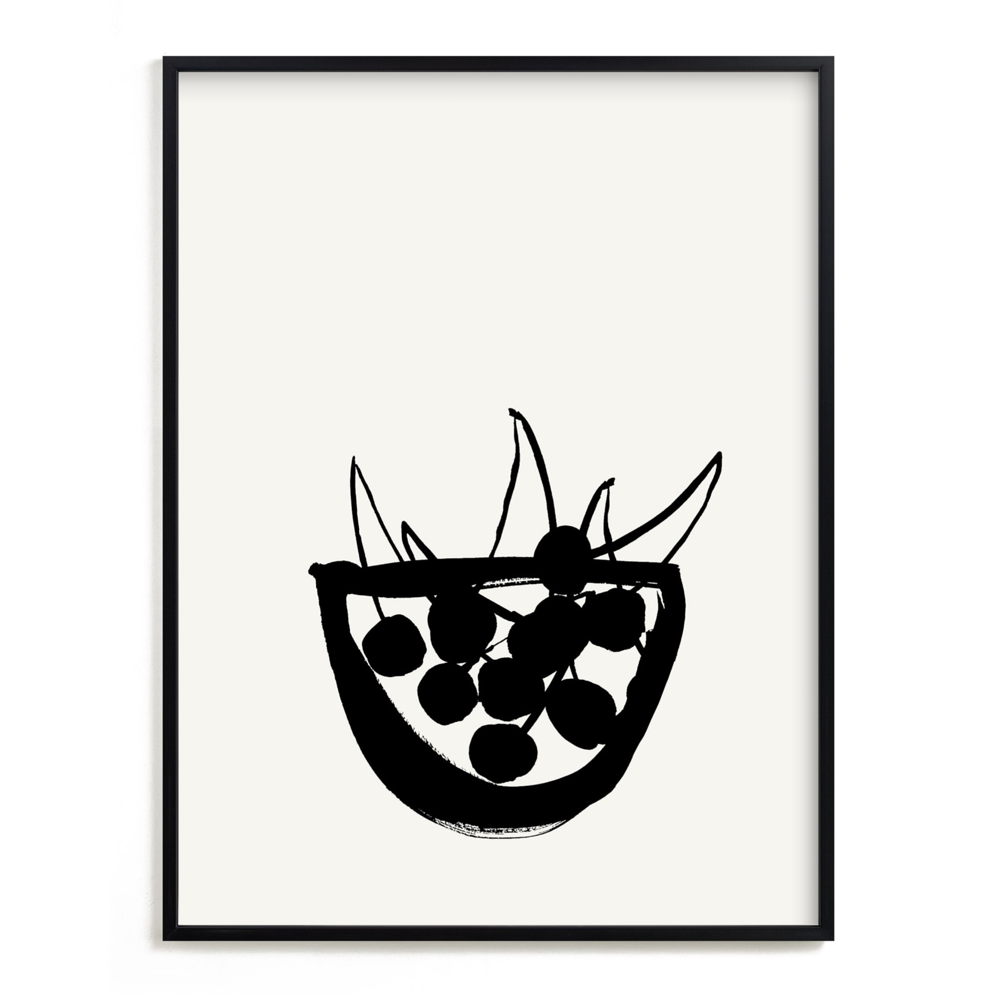 Life is a Bowl of Cherries Limited Edition Kitchen Art by Minted