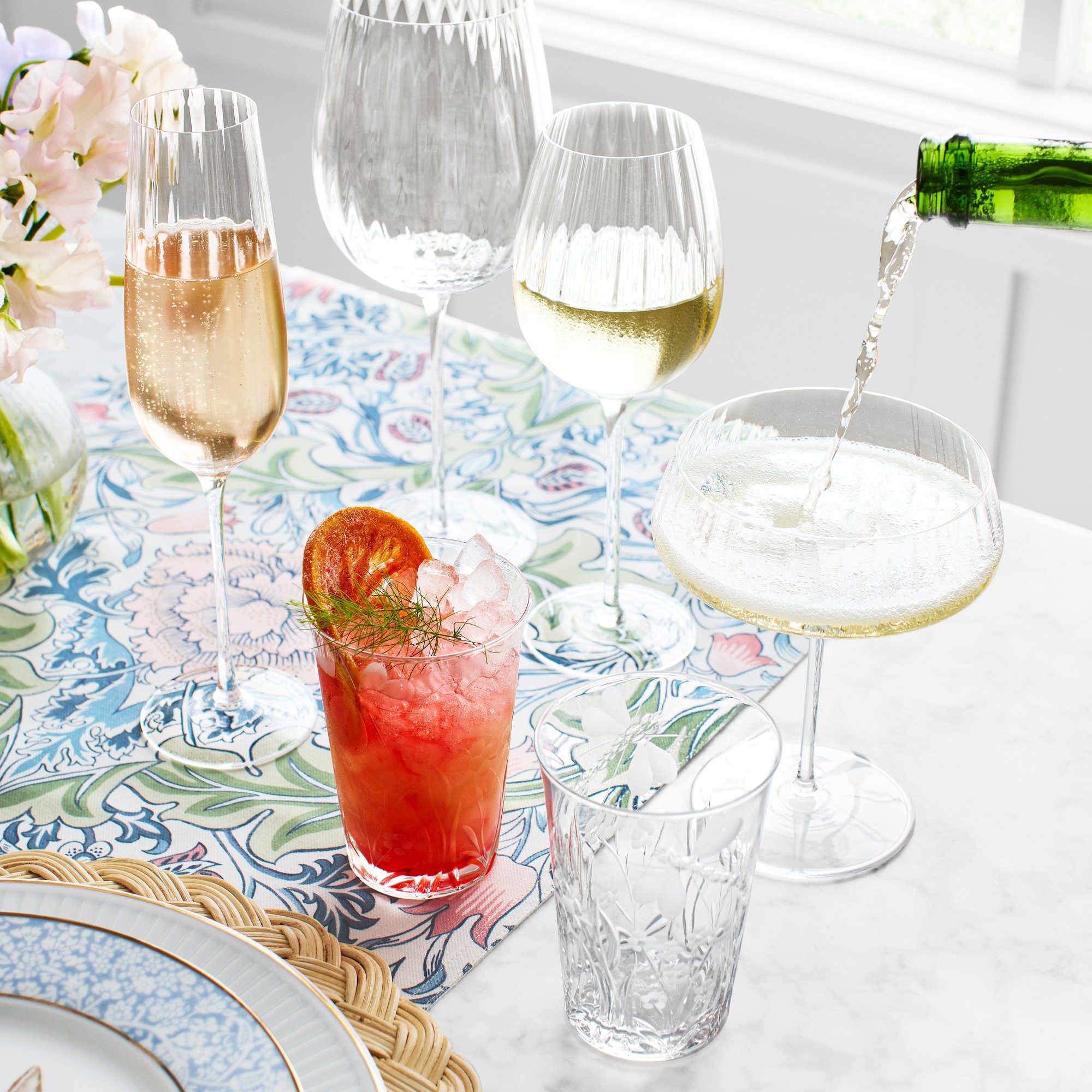 Spring Floral Tumblers