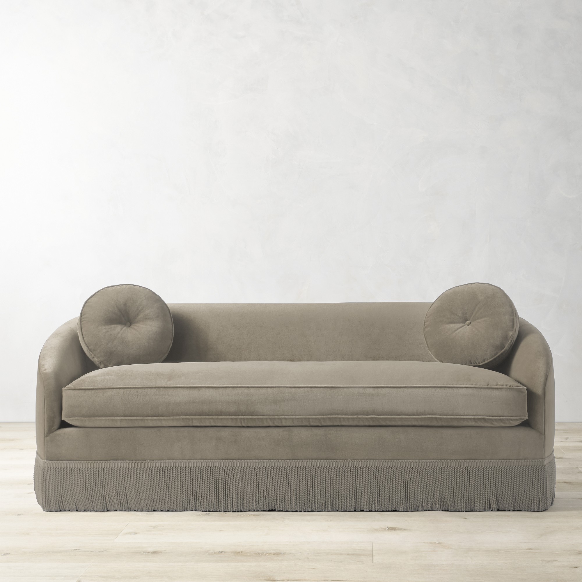 Camile Sofa with Samuel & Sons Fringe (76
