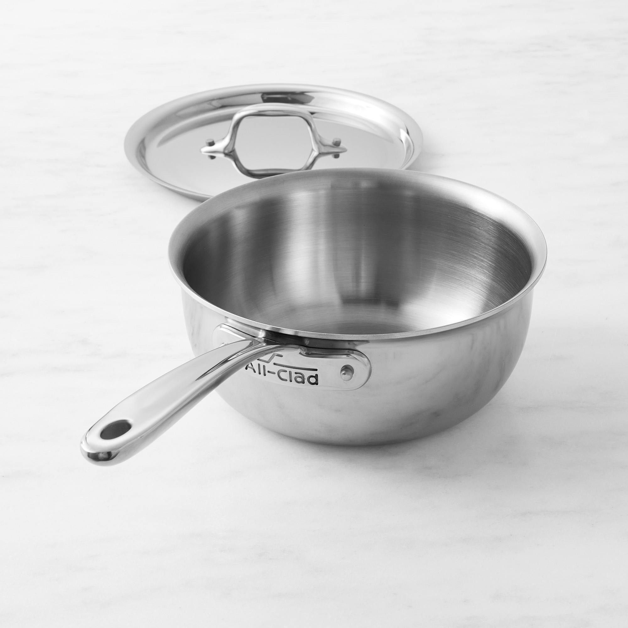 All-Clad G5™ Graphite Core Stainless-Steel Saucier, 2 1/2-Qt.
