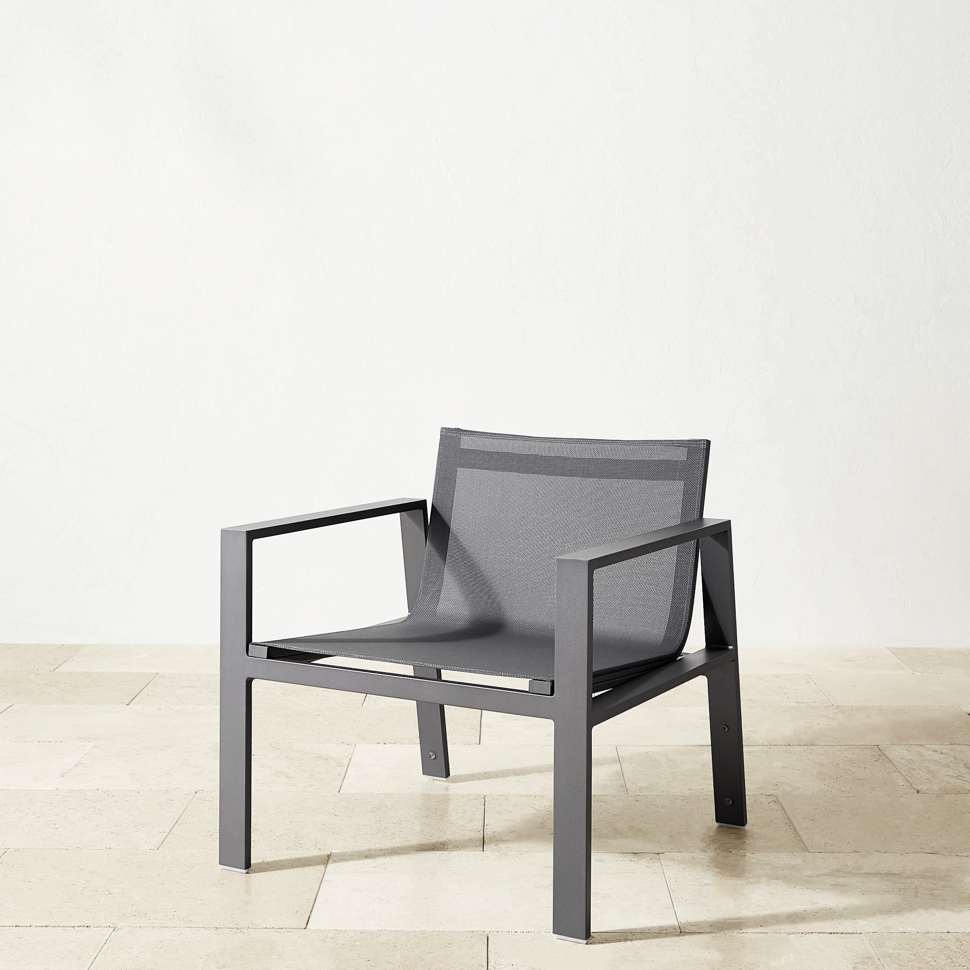 Santa Barbara Outdoor Metal Club Chair