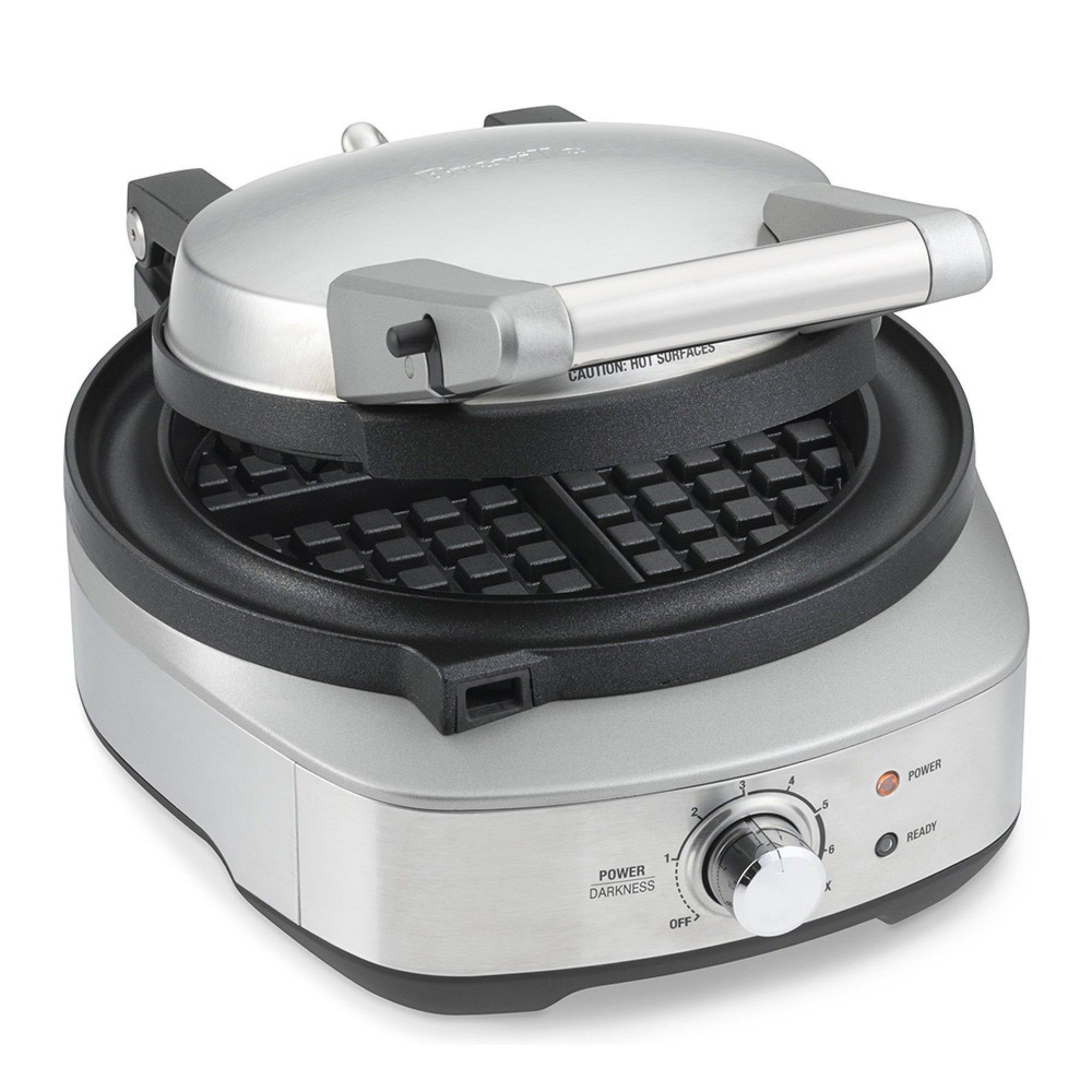 Breville No-Mess Waffle® Classic Round Waffle Maker