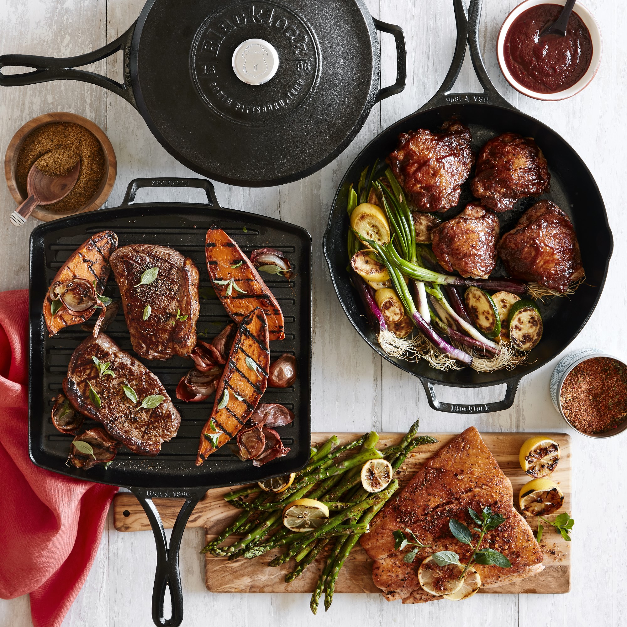 Lodge Blacklock Triple Seasoned Cast Iron Skillet