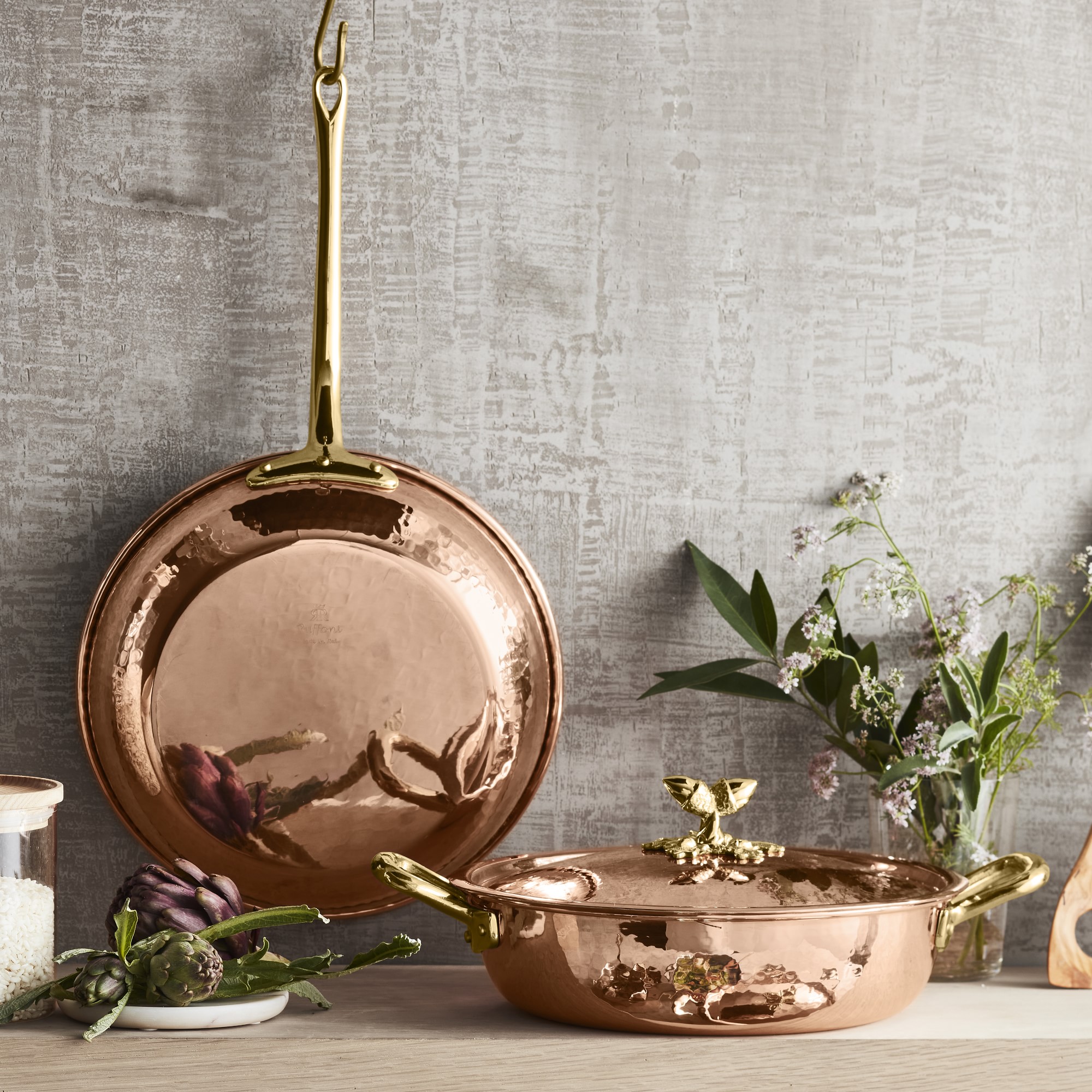 Ruffoni Historia Hammered Copper 15-Piece Cookware Set