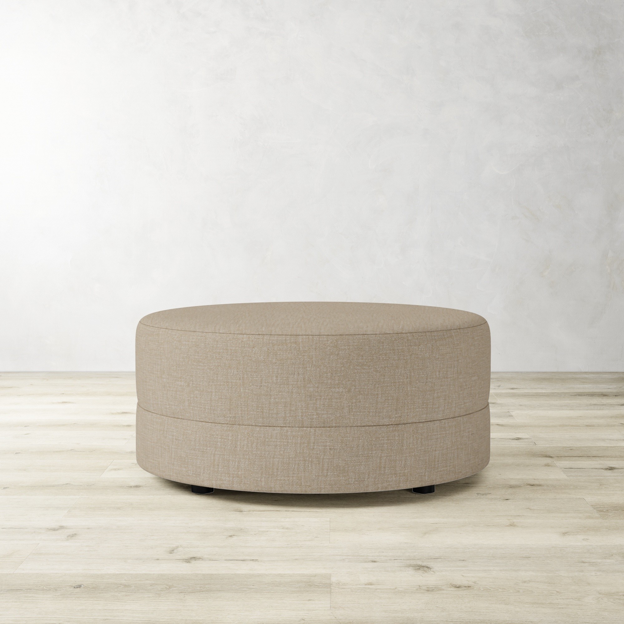 Capri Round Coffee Table Ottoman (36