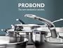 Hestan ProBond Professional Clad TITUM Nonstick Fry Pan Set, 8 1/2