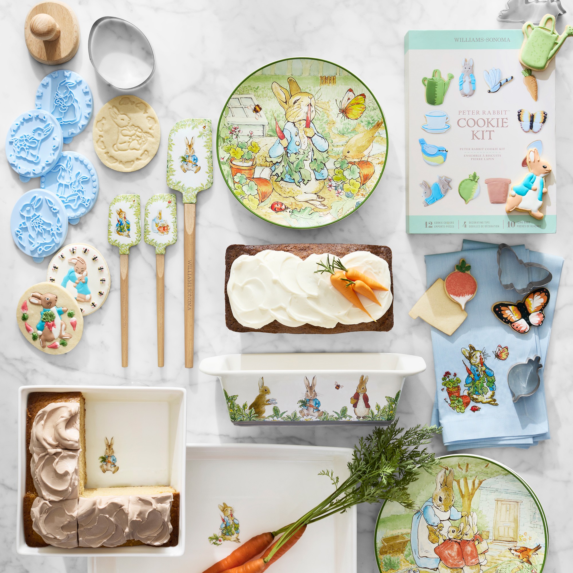 Peter Rabbit™ Mixed Salad Plates, Set of 4