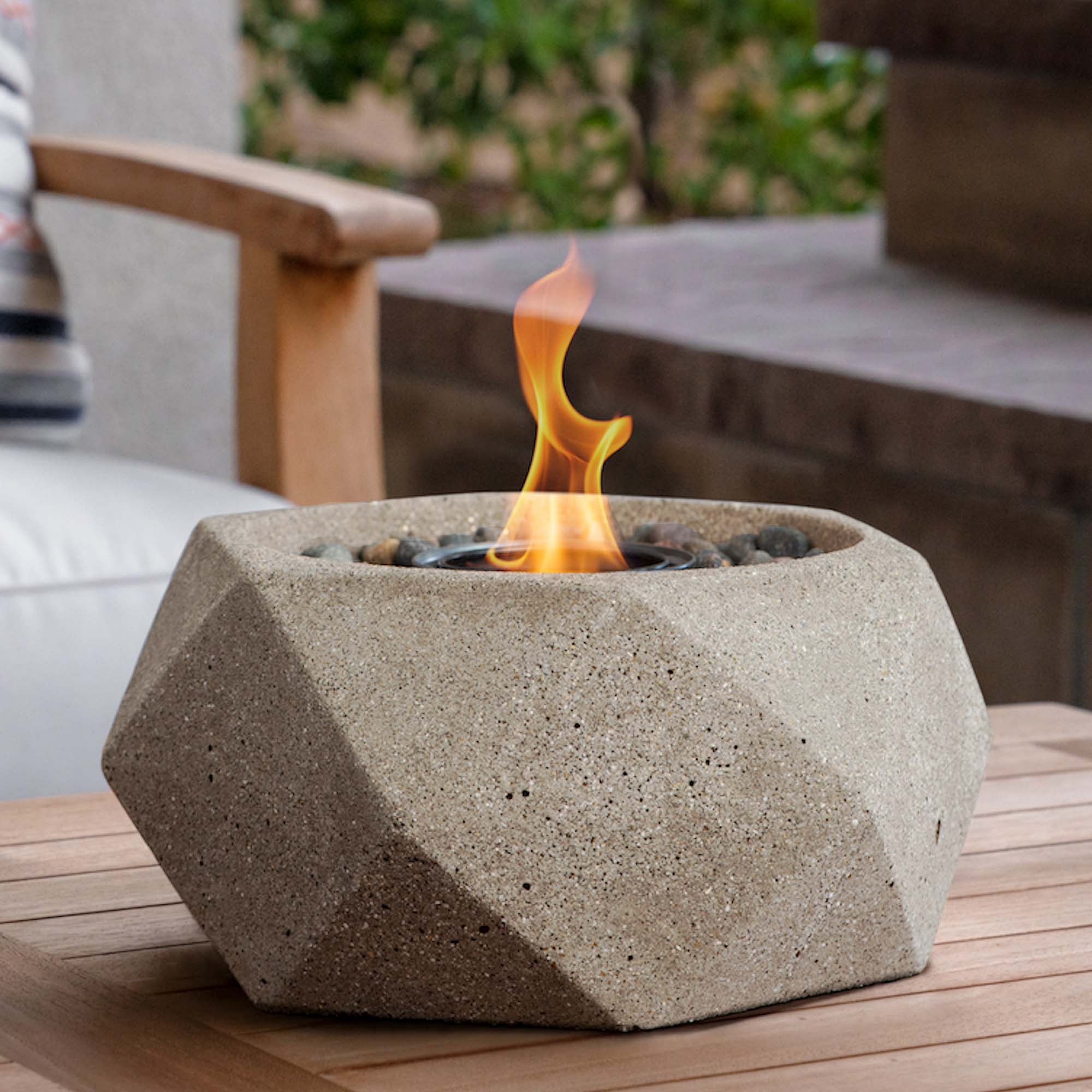 TerraFlame Geo Tabletop Fire Bowl (11