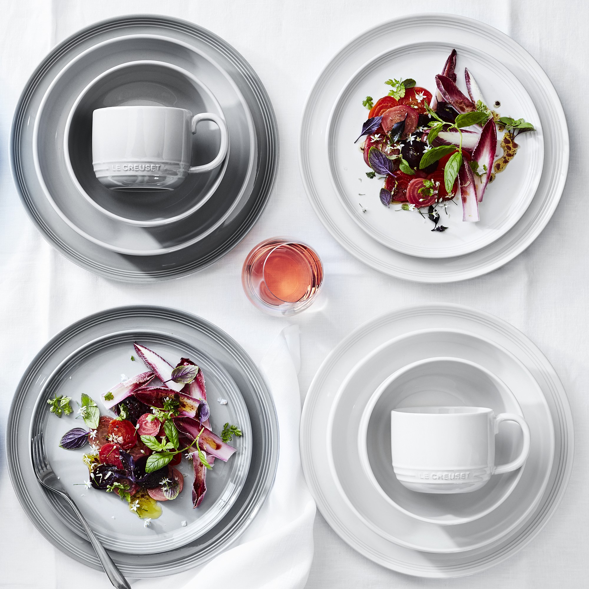 Le Creuset San Francisco Coupe Dinner Plates