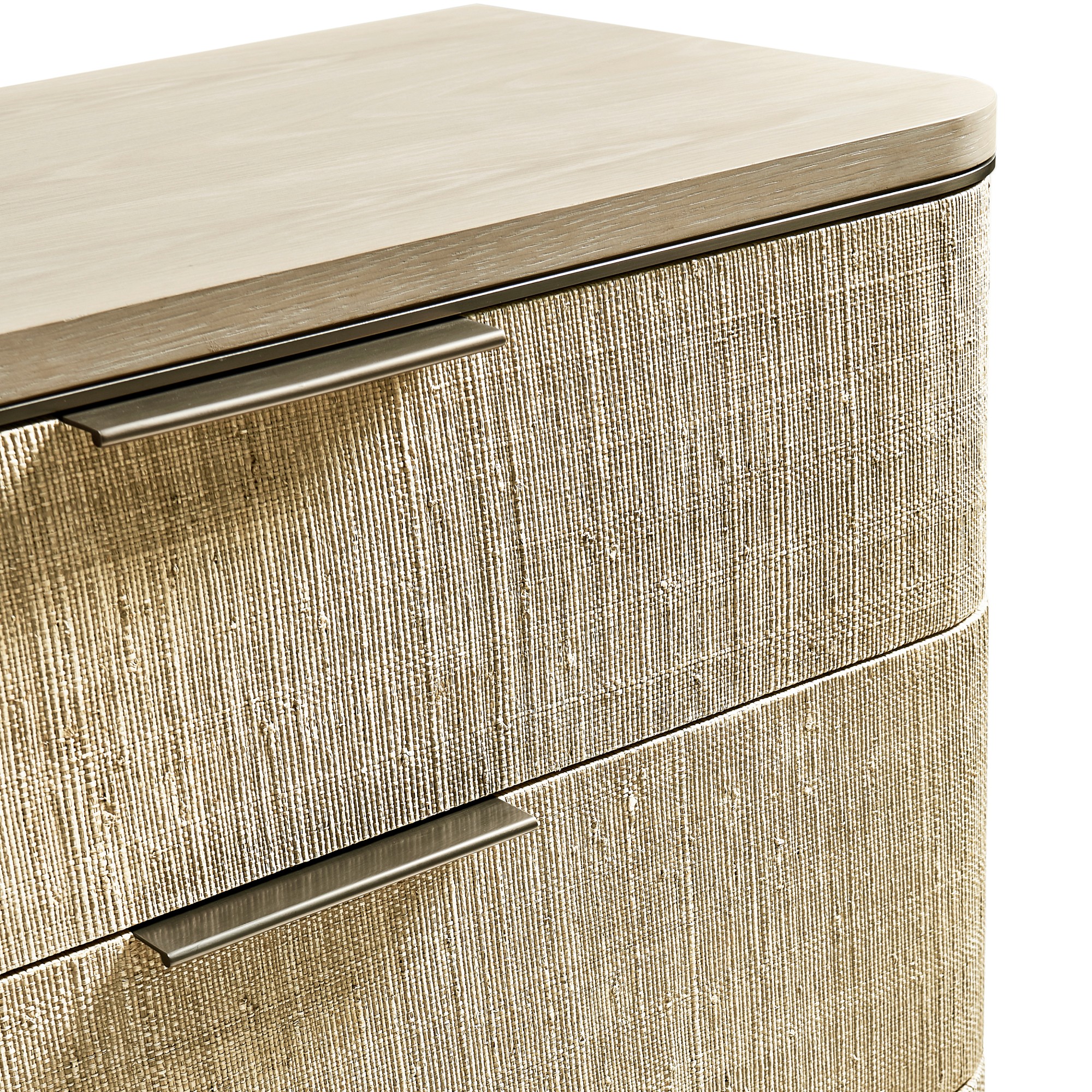 Jonathan Charles Seiche 6-Drawer Grass Cloth Dresser (68