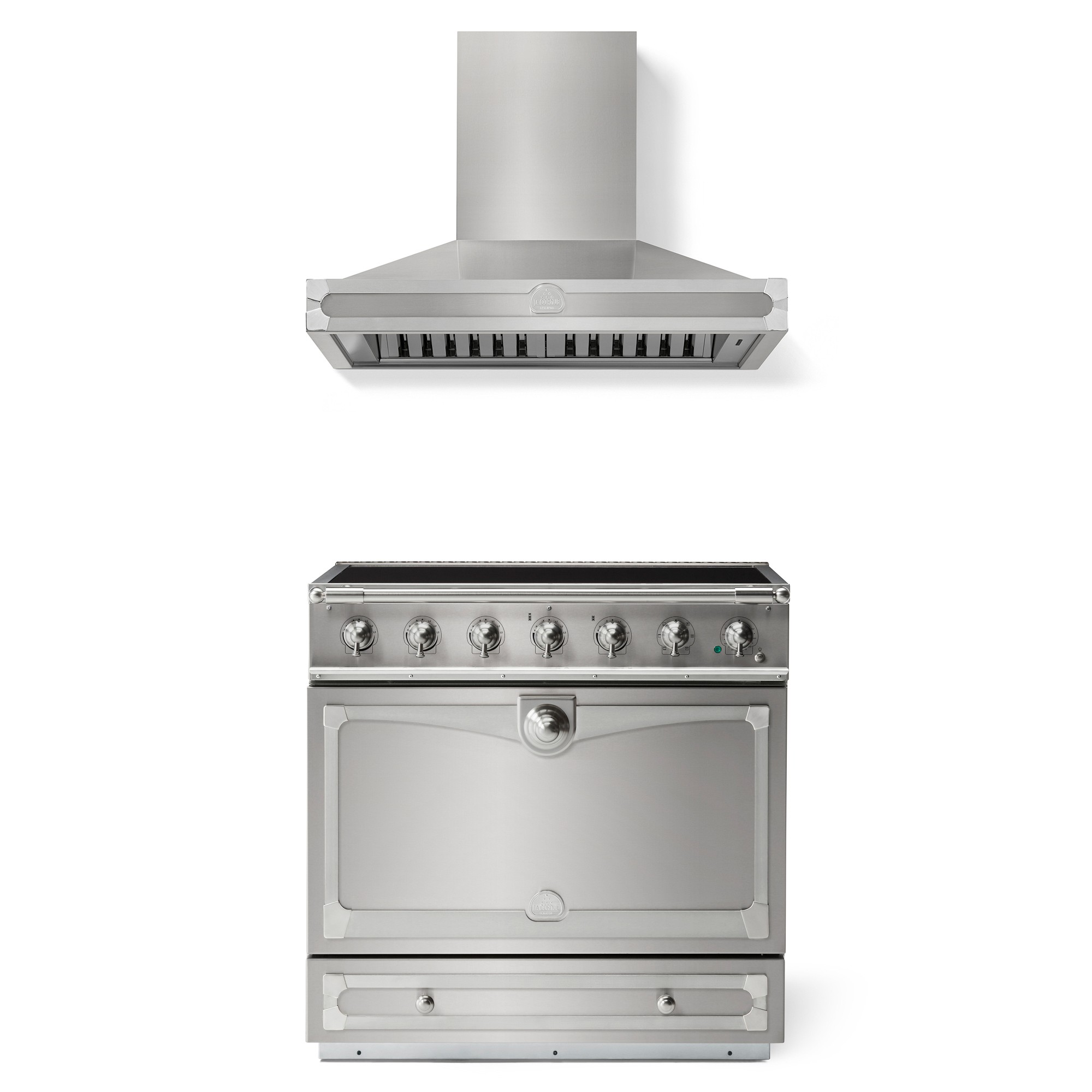 La Cornue CornuFé 90 Albertine Induction Range & Hood