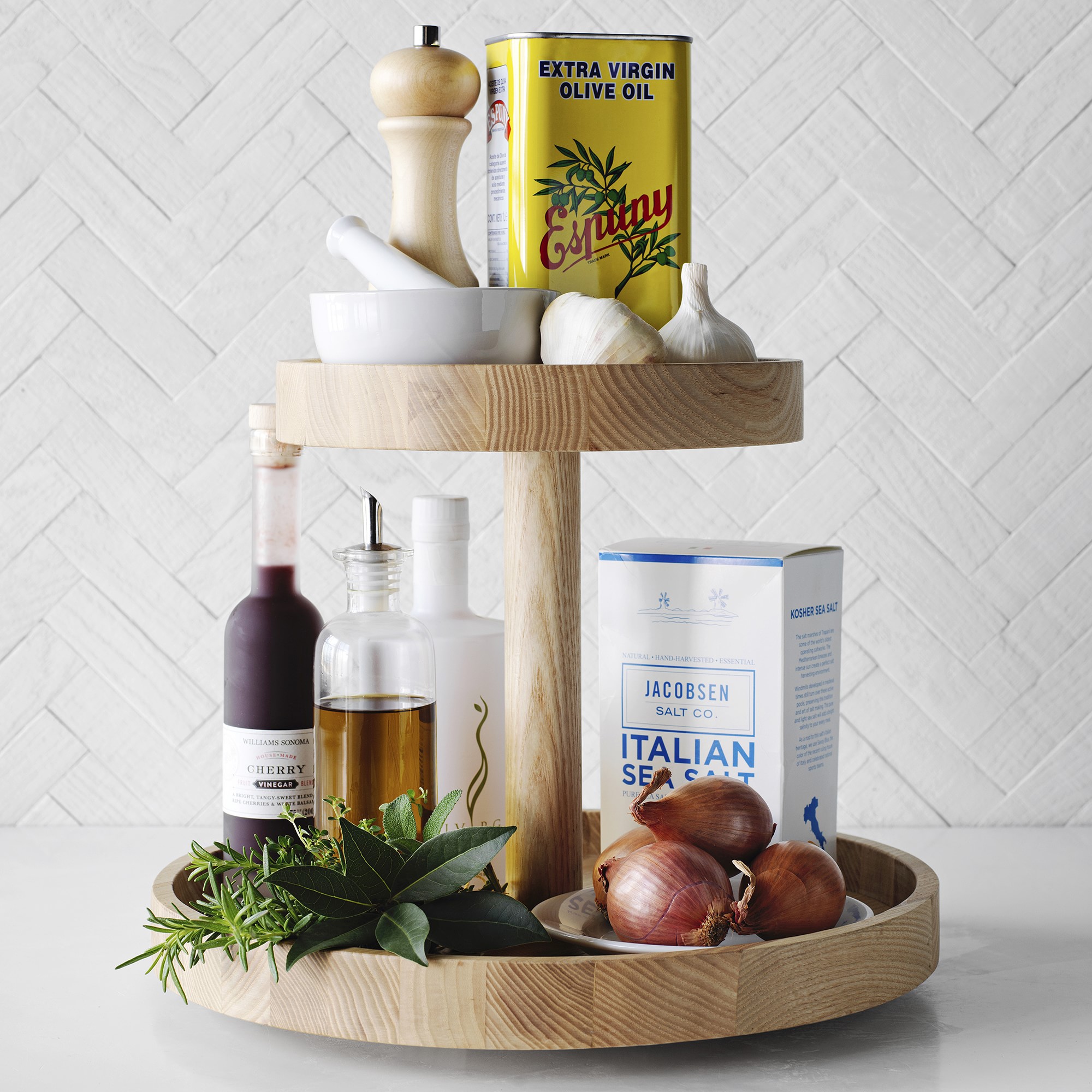 Hold Everything 2-Tiered Lazy Susan, 15