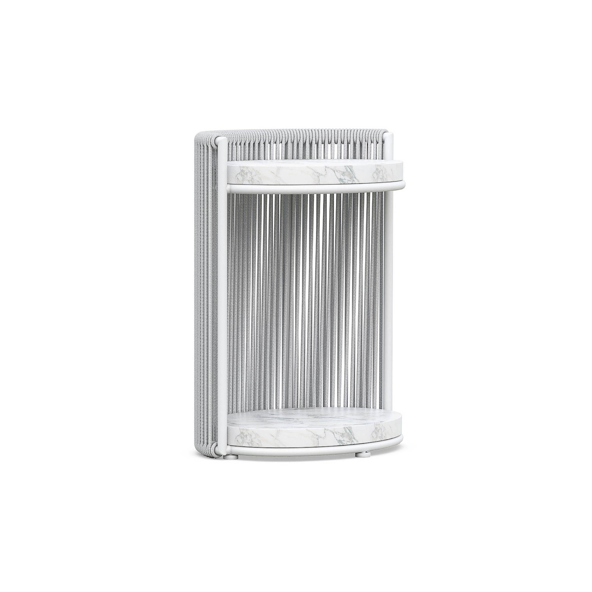 Bailey Outdoor 2-Tier Round Side Table (20