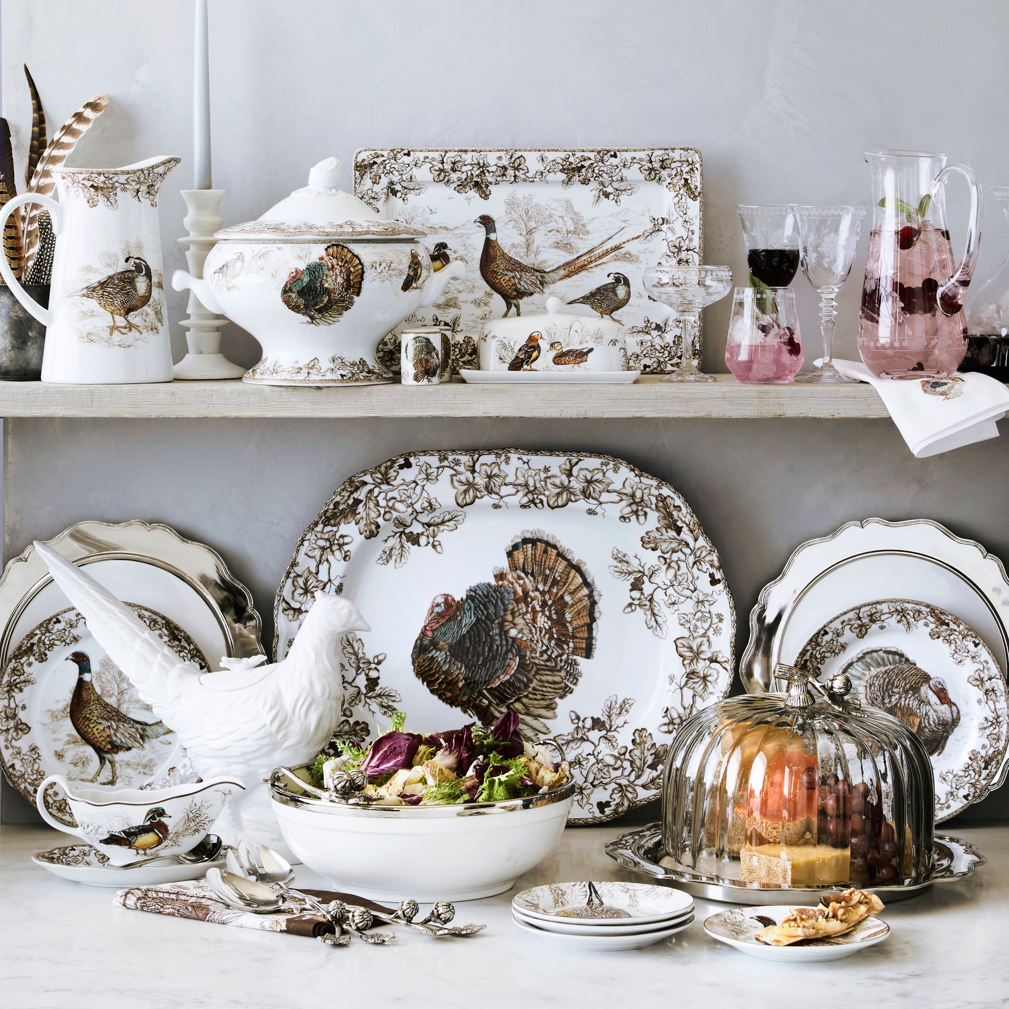 Plymouth Turkey Salad Plates