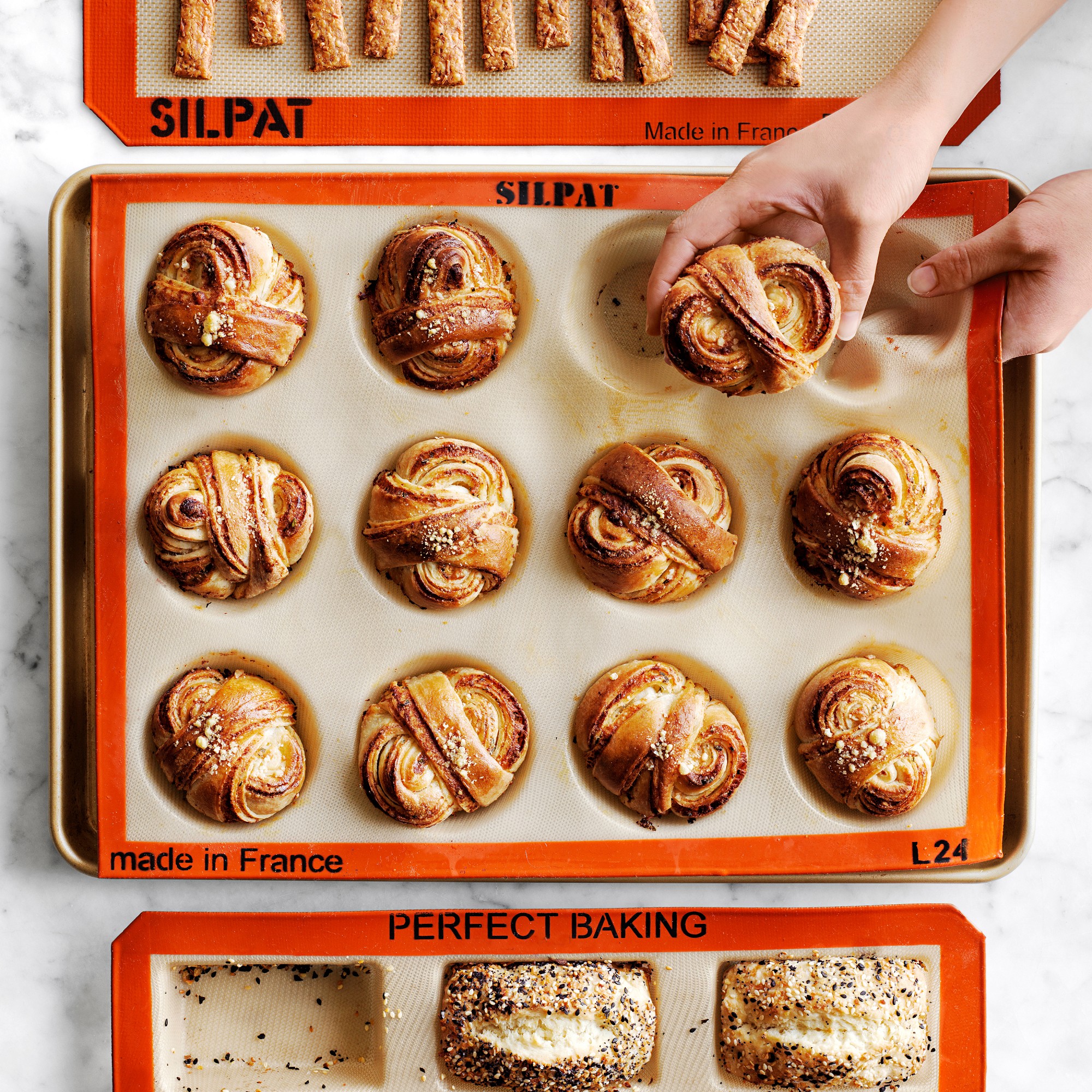 Silpat Nonstick Silicone Perfect Muffin Pan, 12-Well