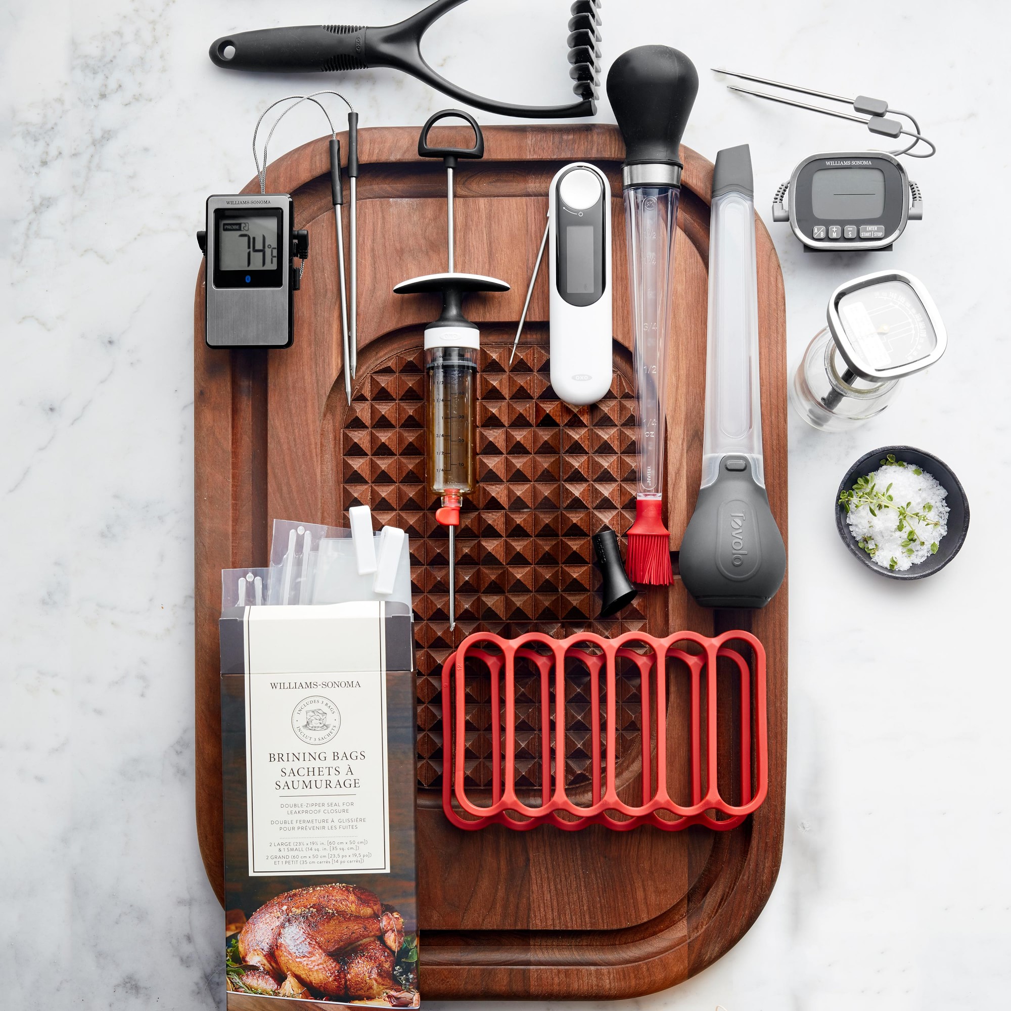 Cuisipro 3-in-1 Baster with Brush