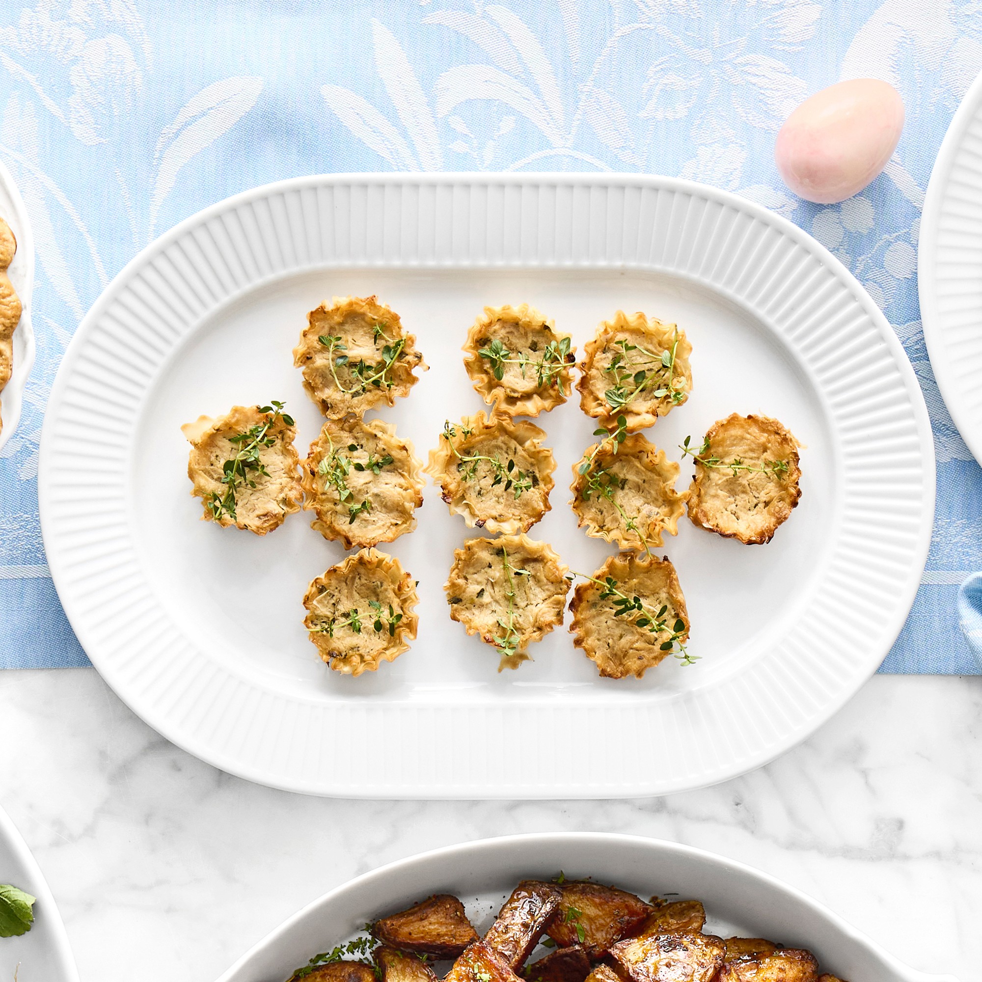 Pillivuyt Plisse Porcelain Oval Platter