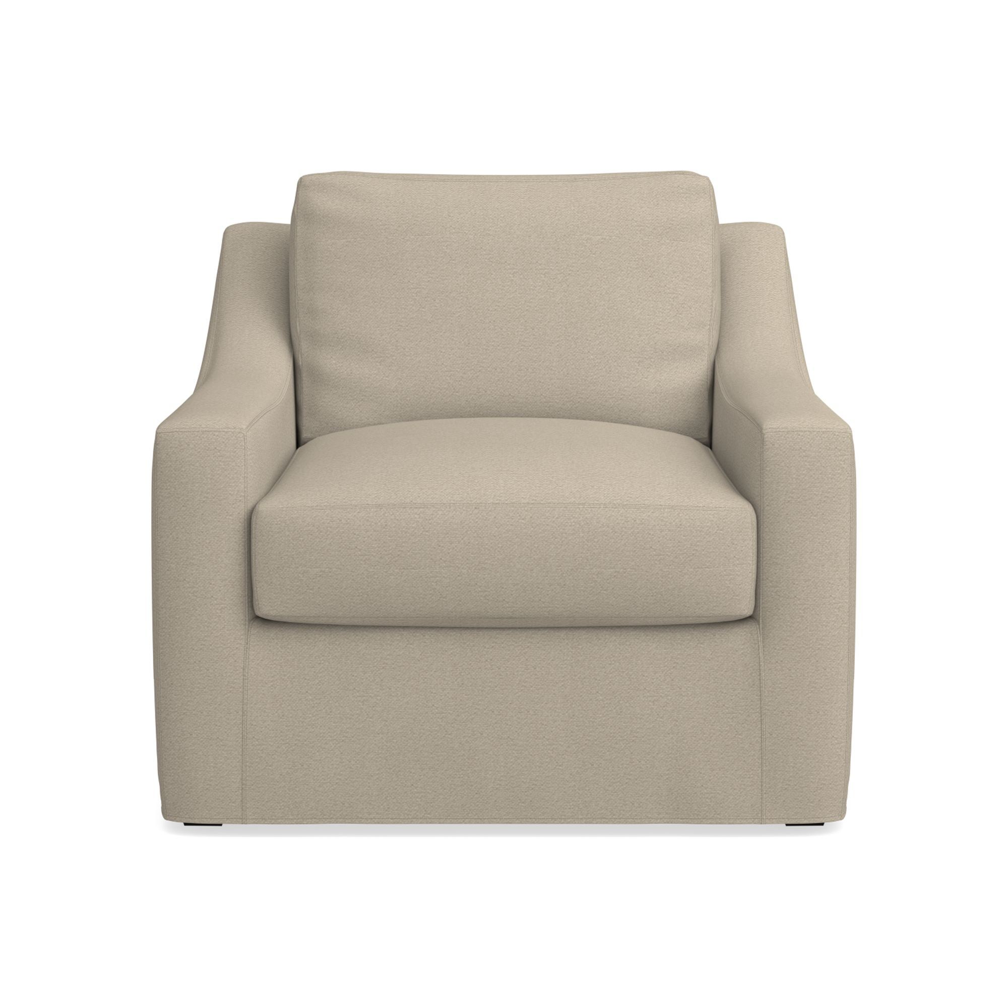 Ghent Slope Arm Slipcovered Occasional Chair