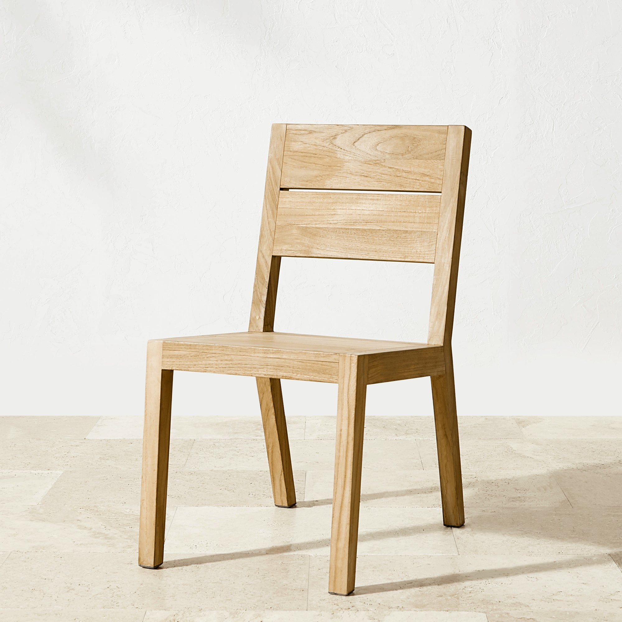 Larnaca Outdoor Teak Dining Side Chair