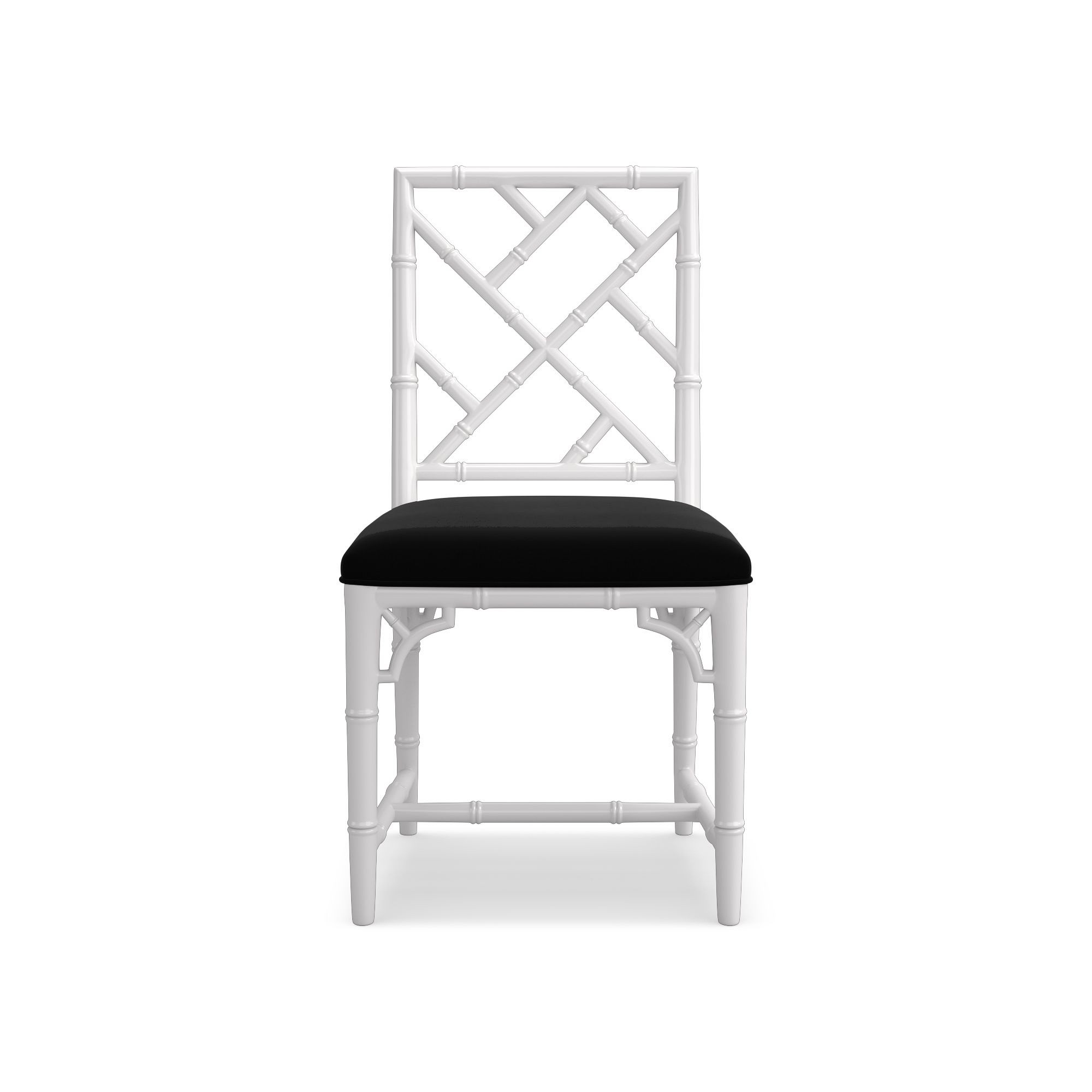 Chippendale Upholstered Bistro Side Chair