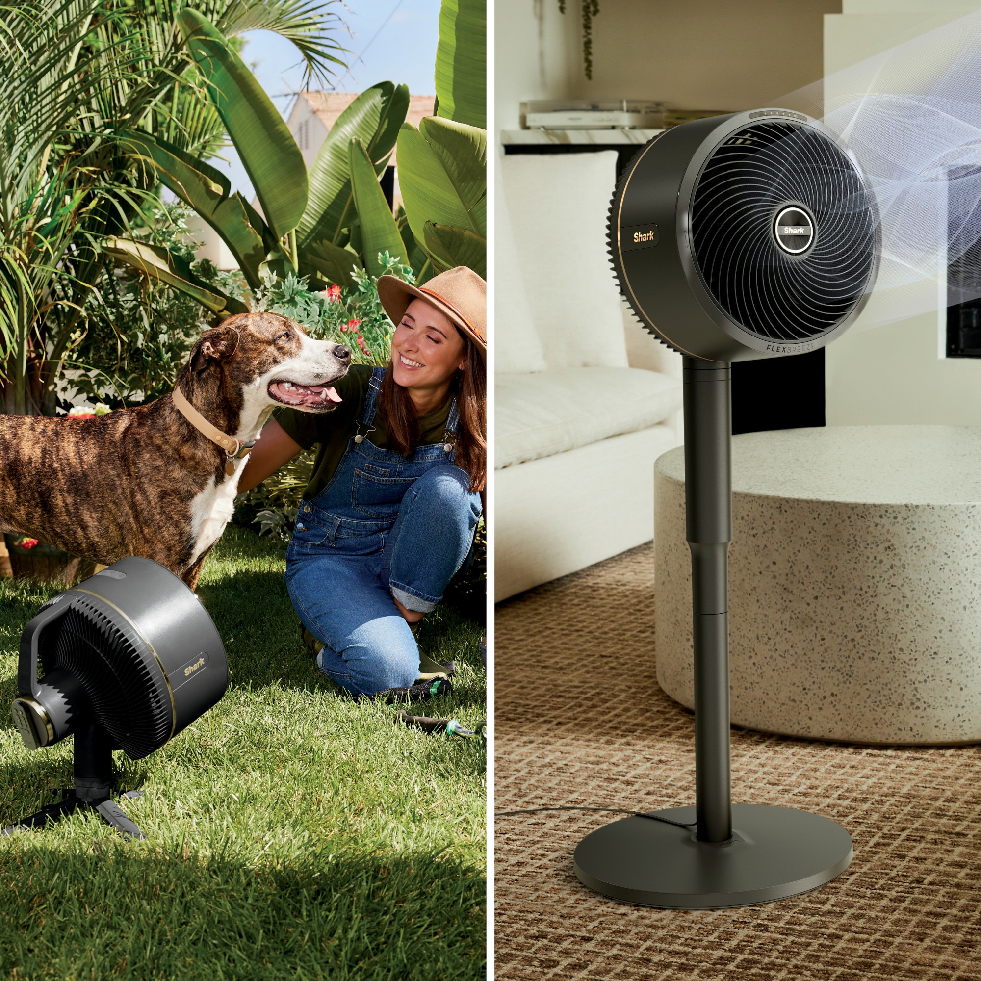 Shark FlexBreeze Fan With InstaCool Mist Attachment