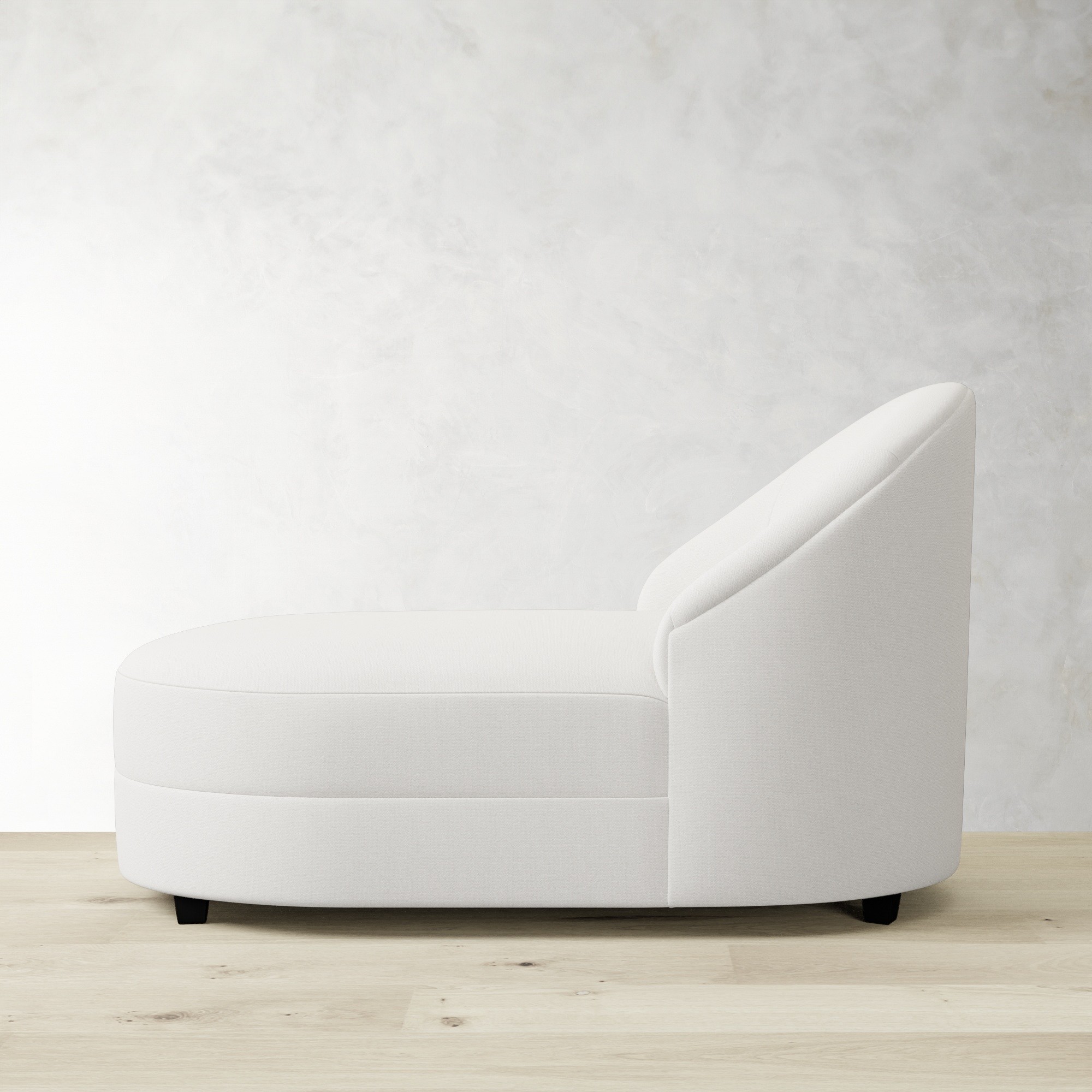 Capri Upholstered Stand Alone Chaise (60