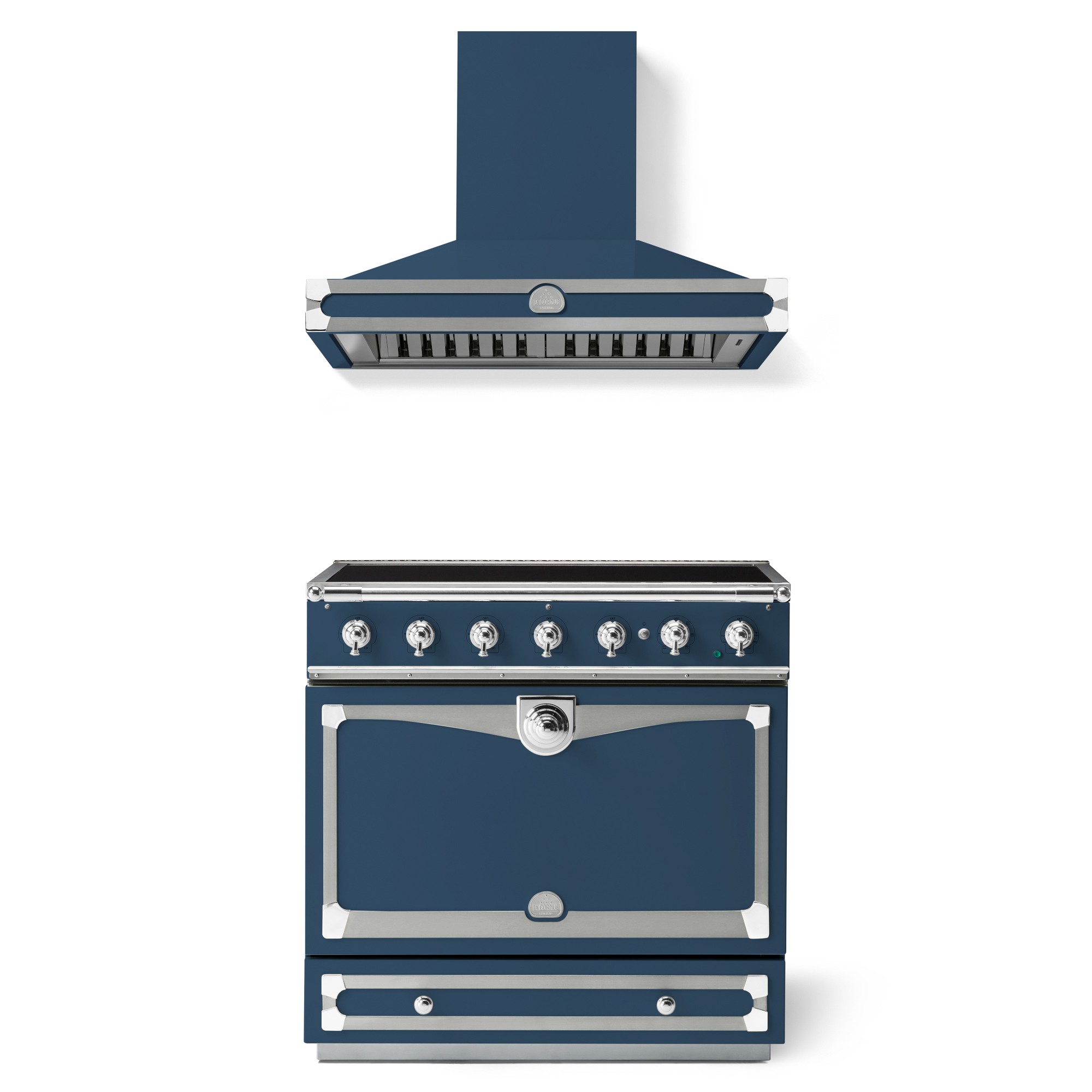 La Cornue CornuFé 90 Albertine Induction Range & Hood
