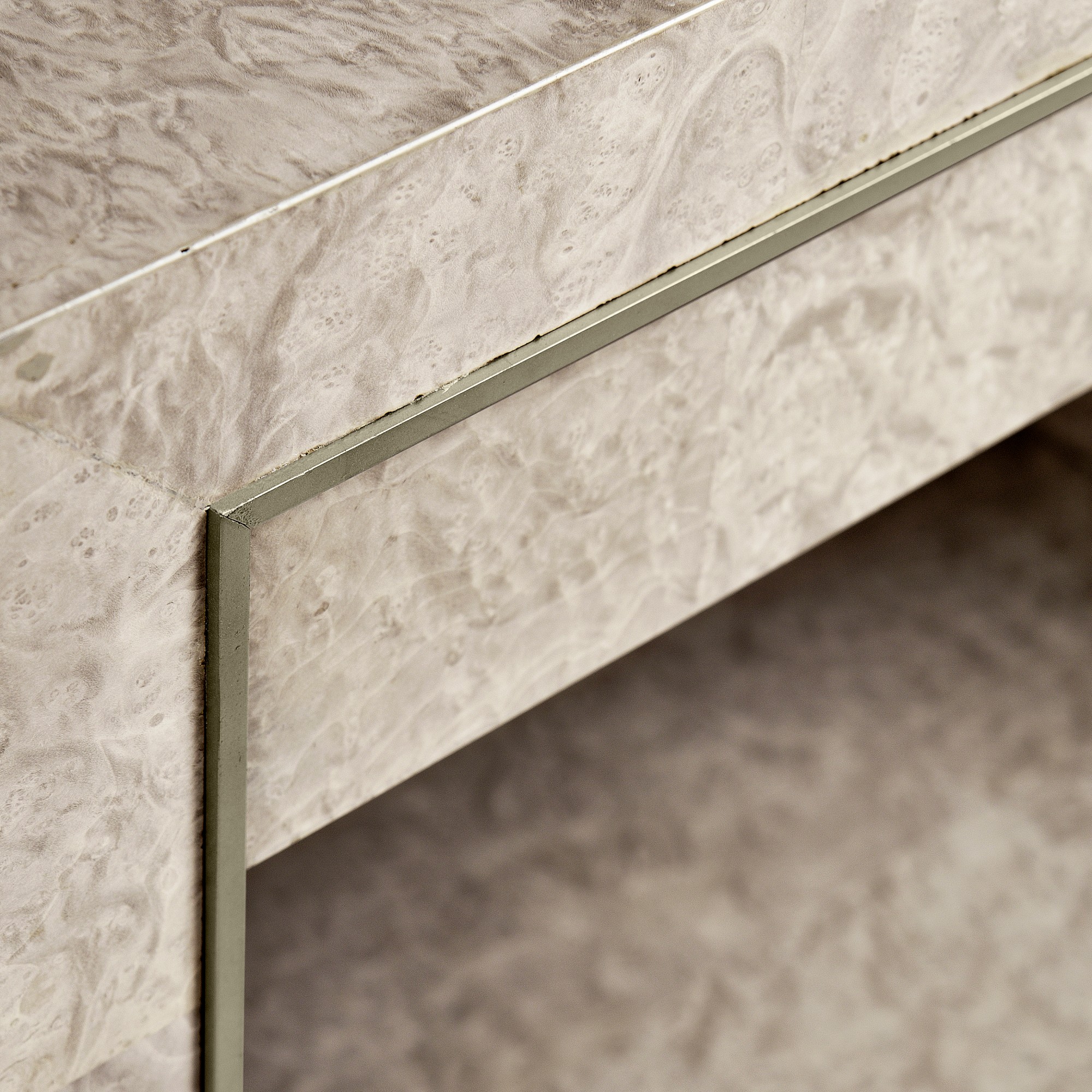 Jonathan Charles Surge Madrona Burlwood End Table (28.5