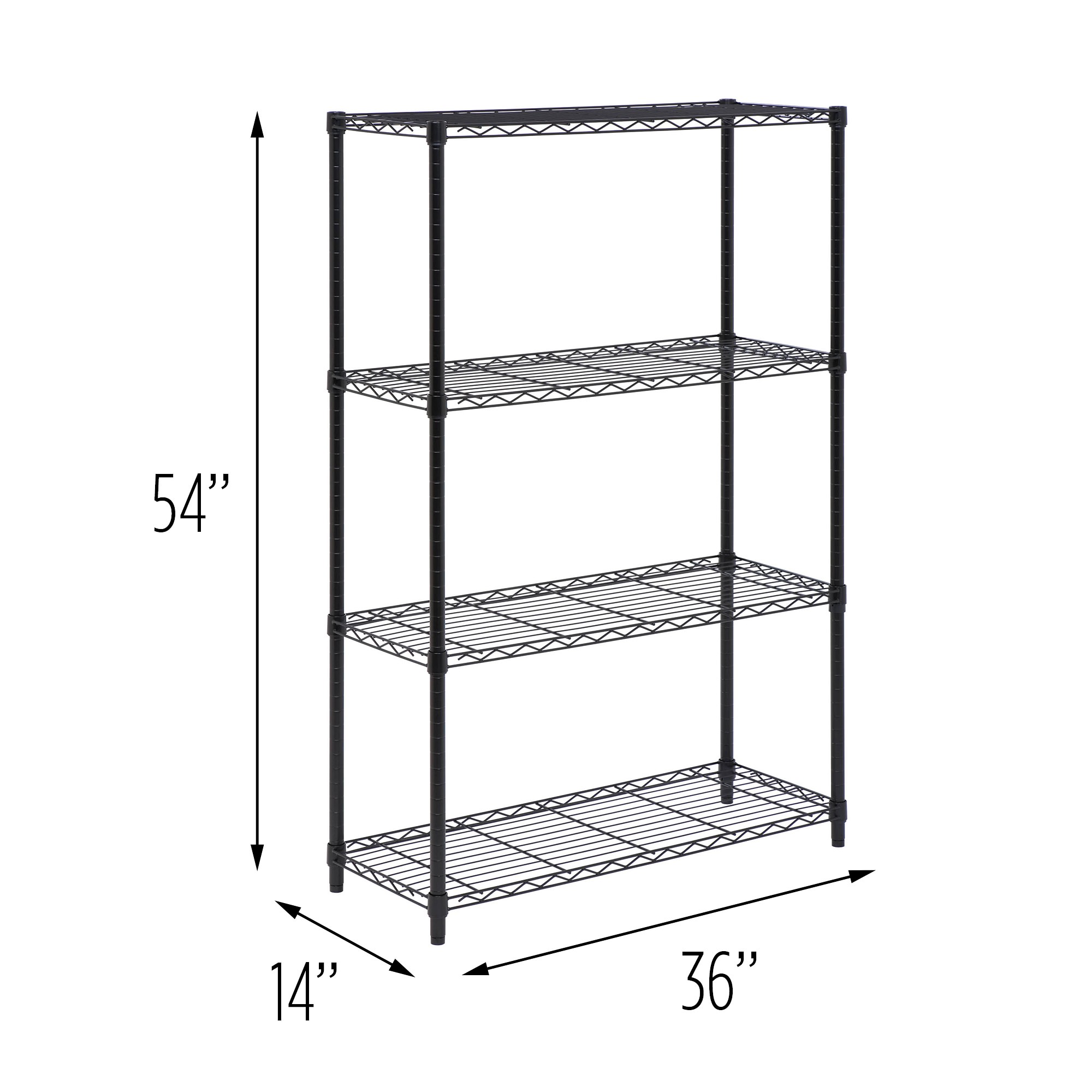 Heavy-Duty Adjustable Storage Shelving