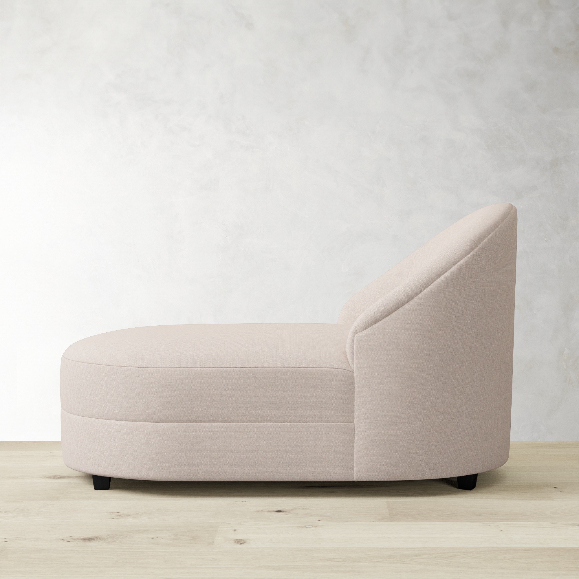 Capri Upholstered Stand Alone Chaise (60