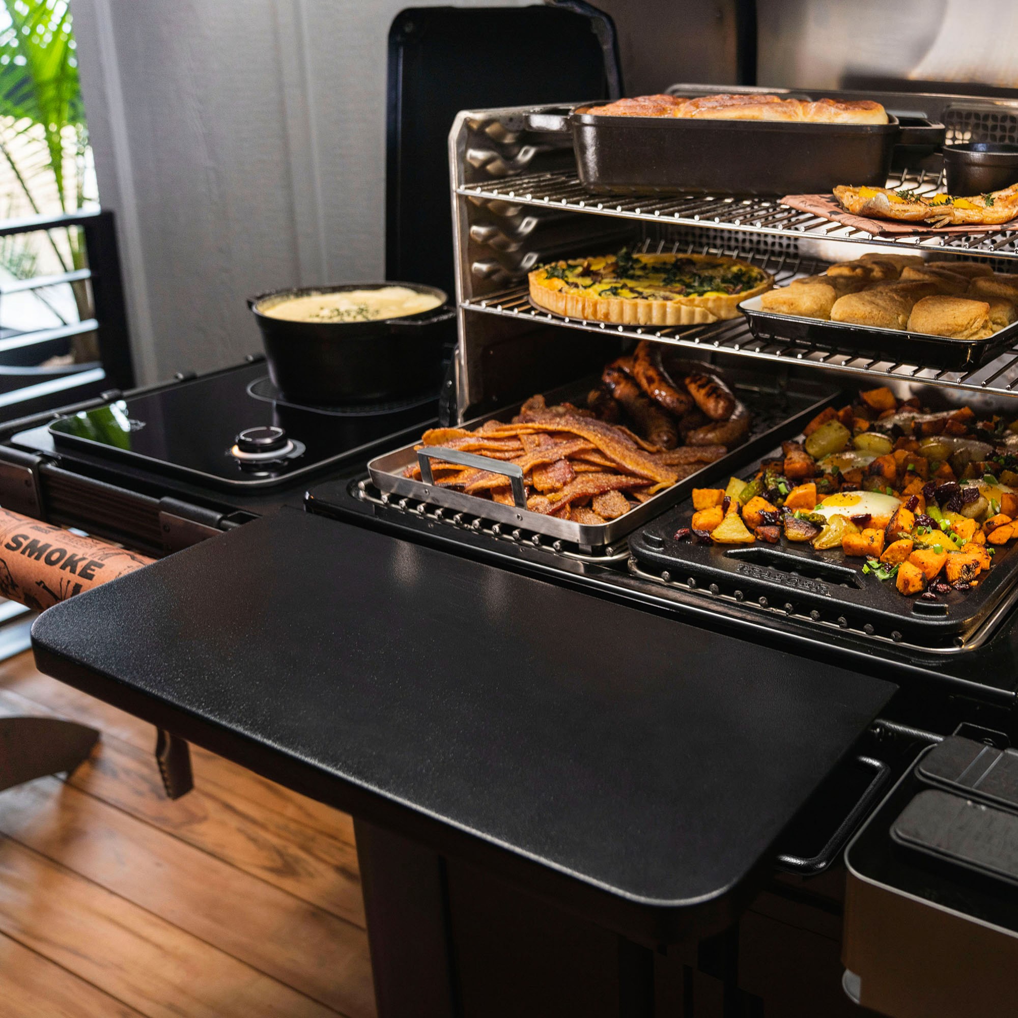 Traeger Timberline + P.A.L. Pop-And-Lock Bundle