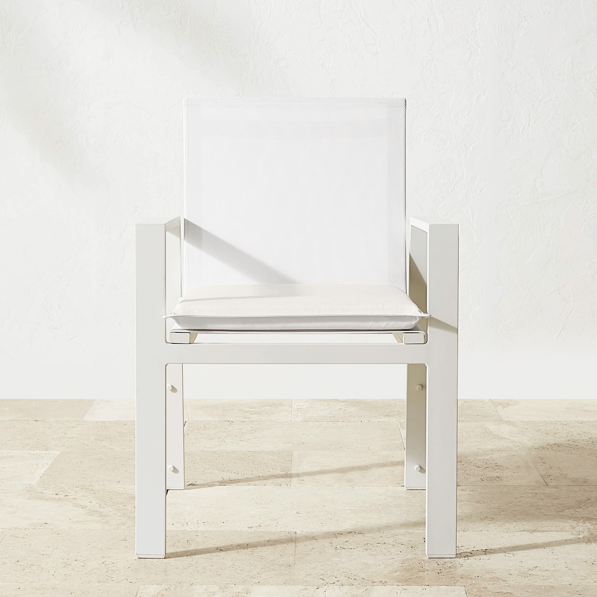 Santa Barbara Outdoor Metal Dining Armchair