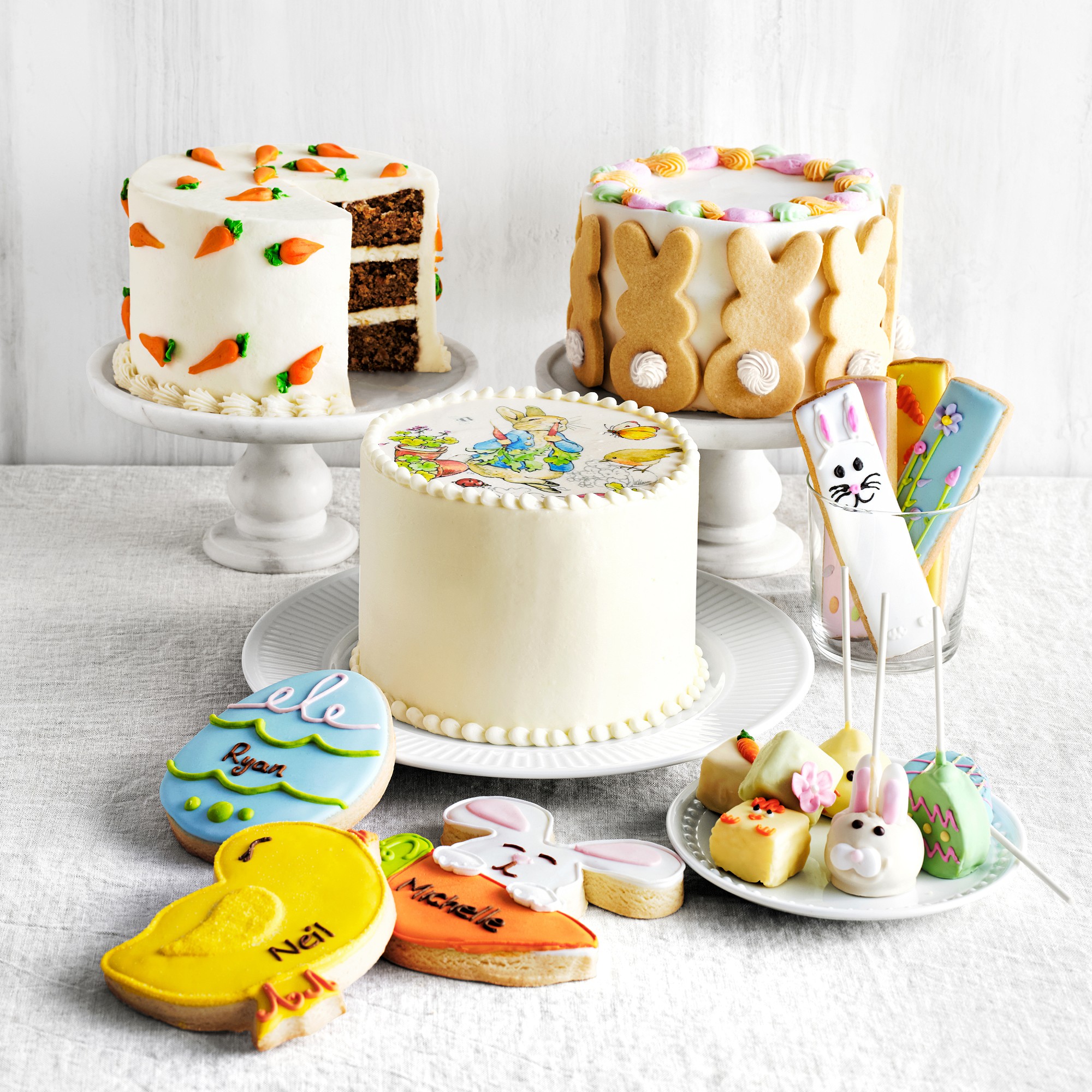 Easter Cake Pops, Set of 8